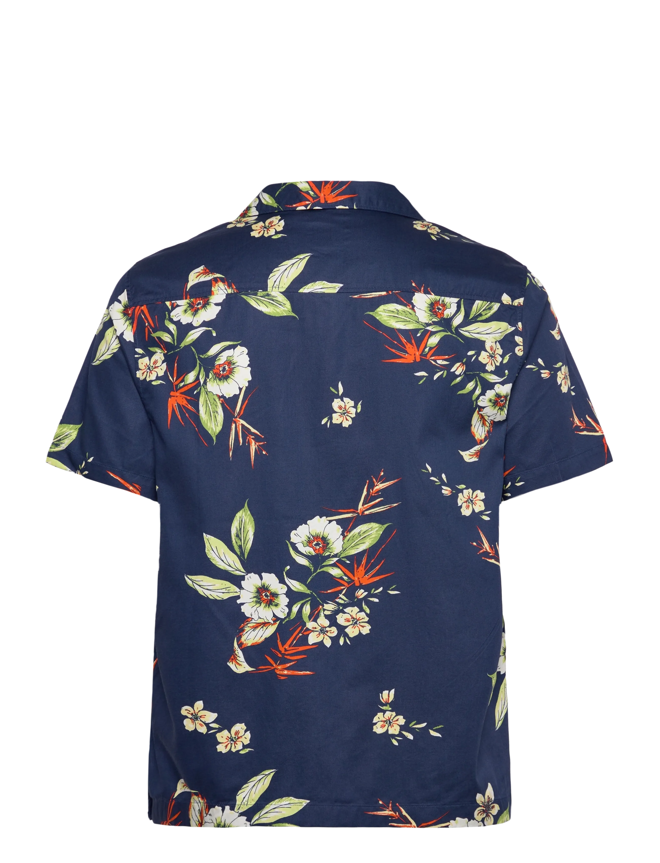 Superdry - HAWAIIAN PRINT S/S SHIRT - lühikeste varrukatega särgid - cabana navy - 2