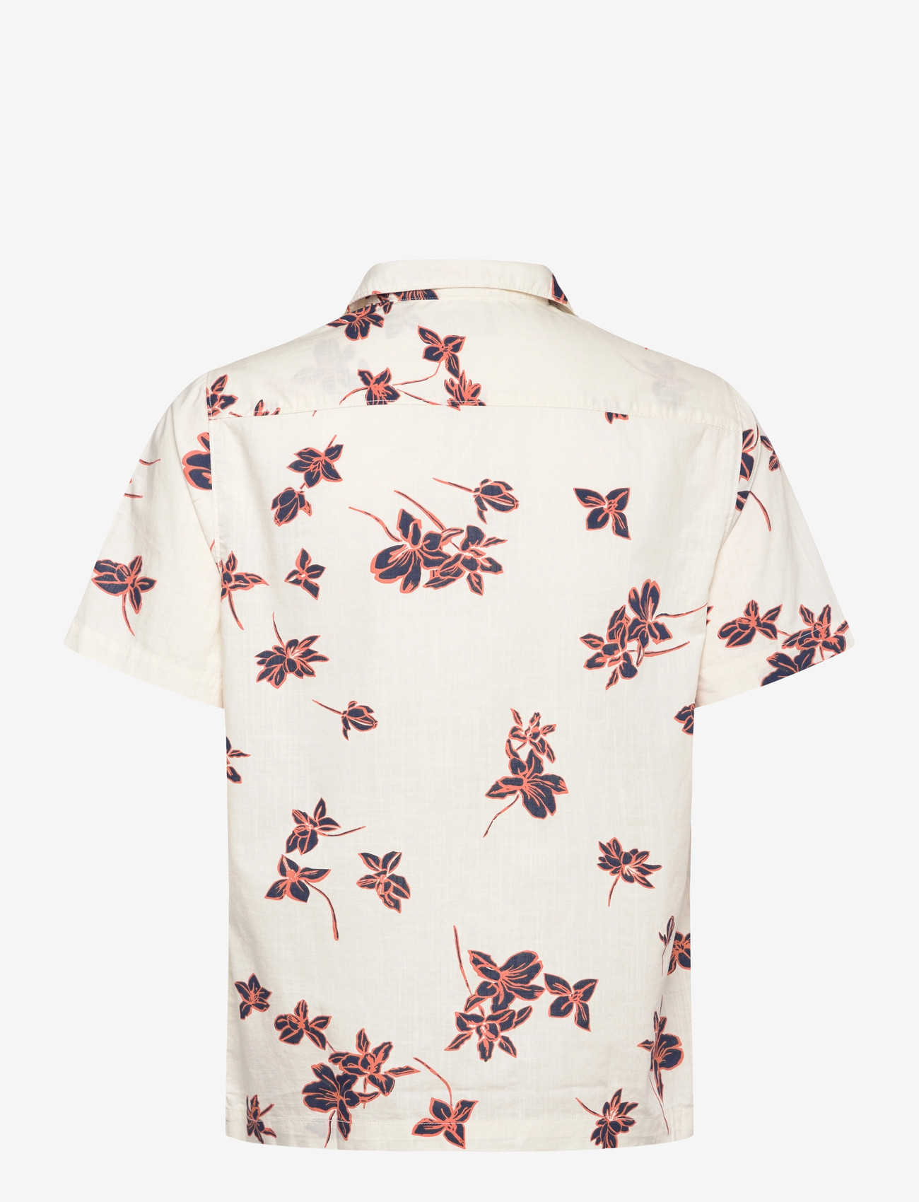 Superdry - CABANA POOLSIDE S/S SHIRT - kortærmede skjorter - lotus flower off white - 2