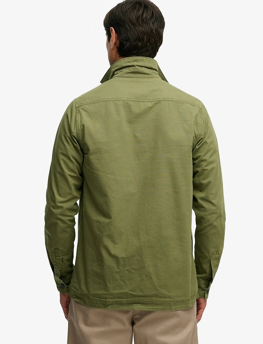 Superdry - MILITARY L/S SHIRT - Überhemden - olive khaki - 3