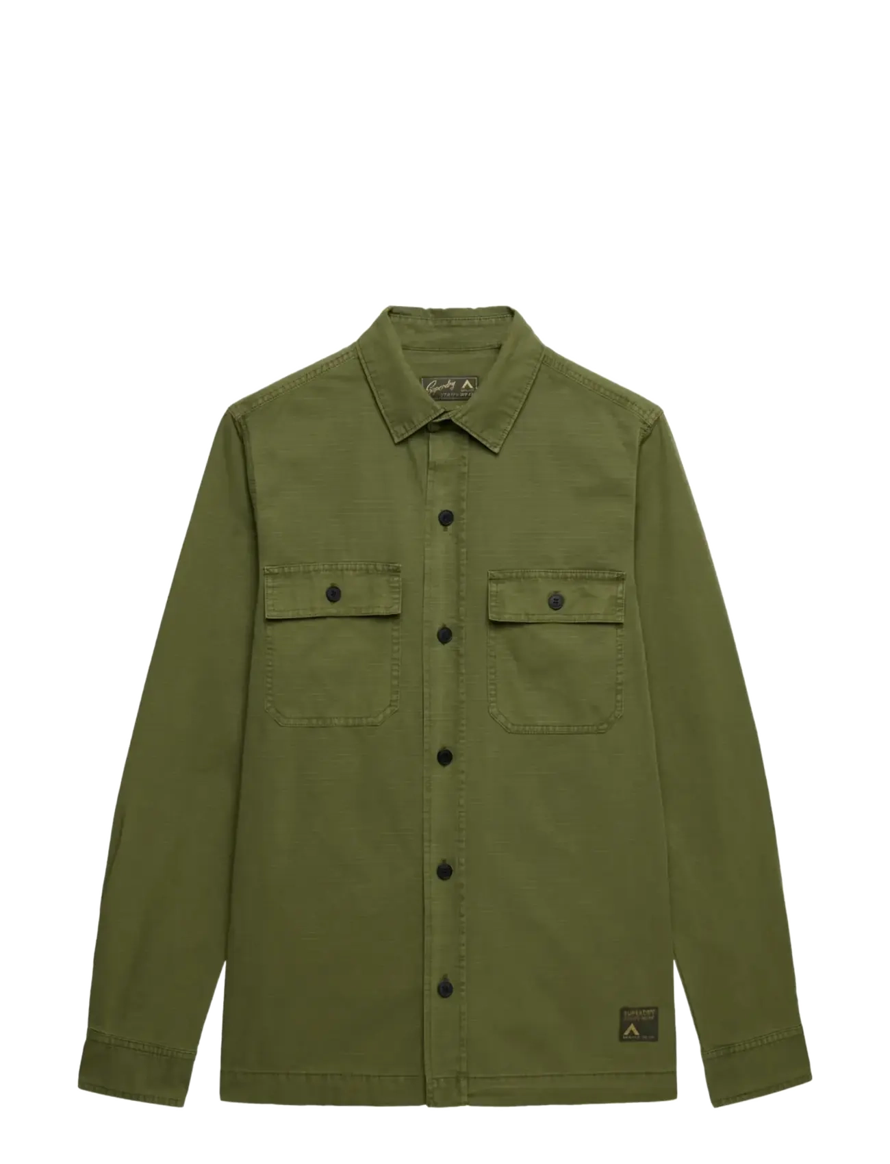 Superdry - MILITARY L/S SHIRT - Überhemden - olive khaki - 2