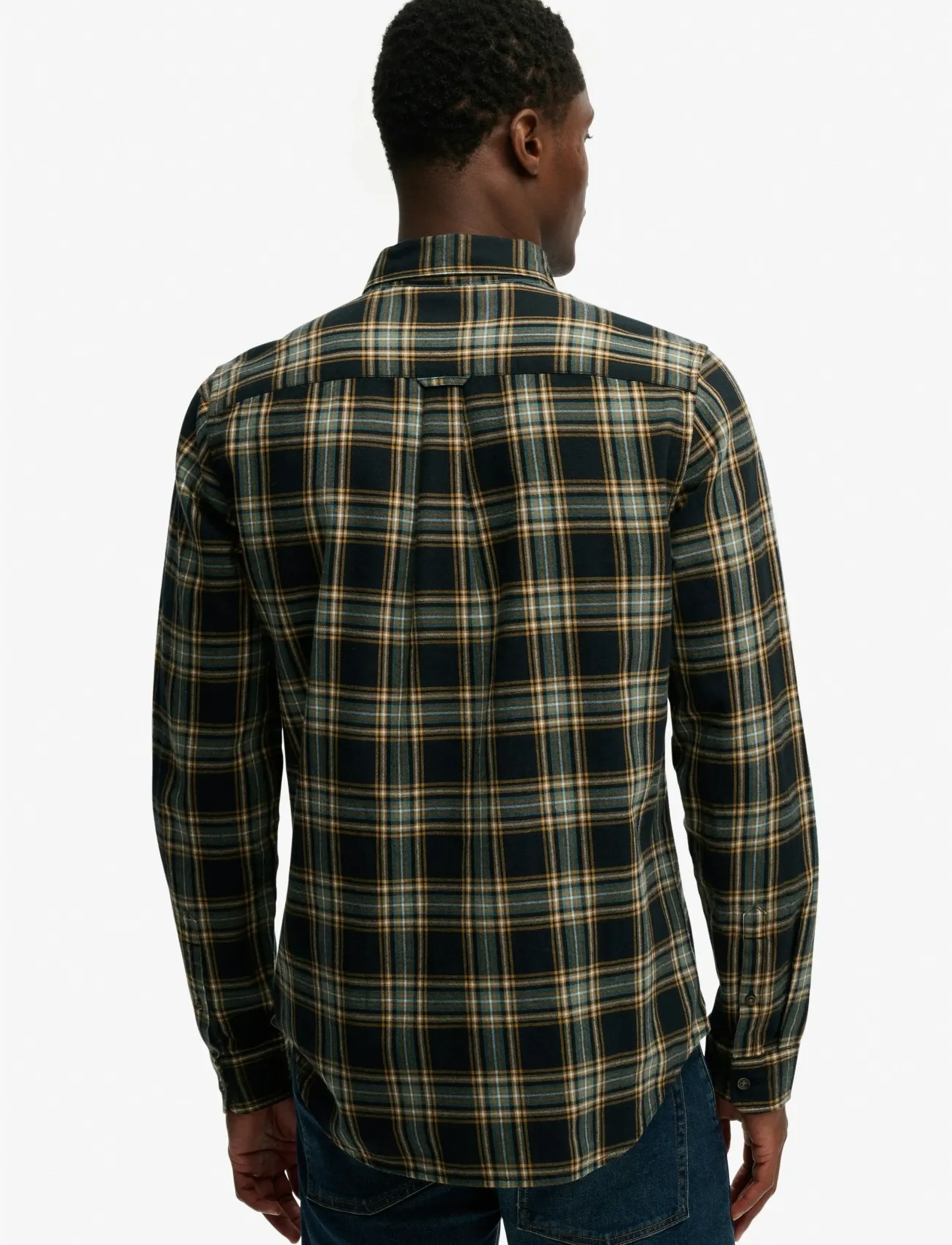 Superdry - VINTAGE CHECK SHIRT - rutiga skjortor - pasadena check black - 2