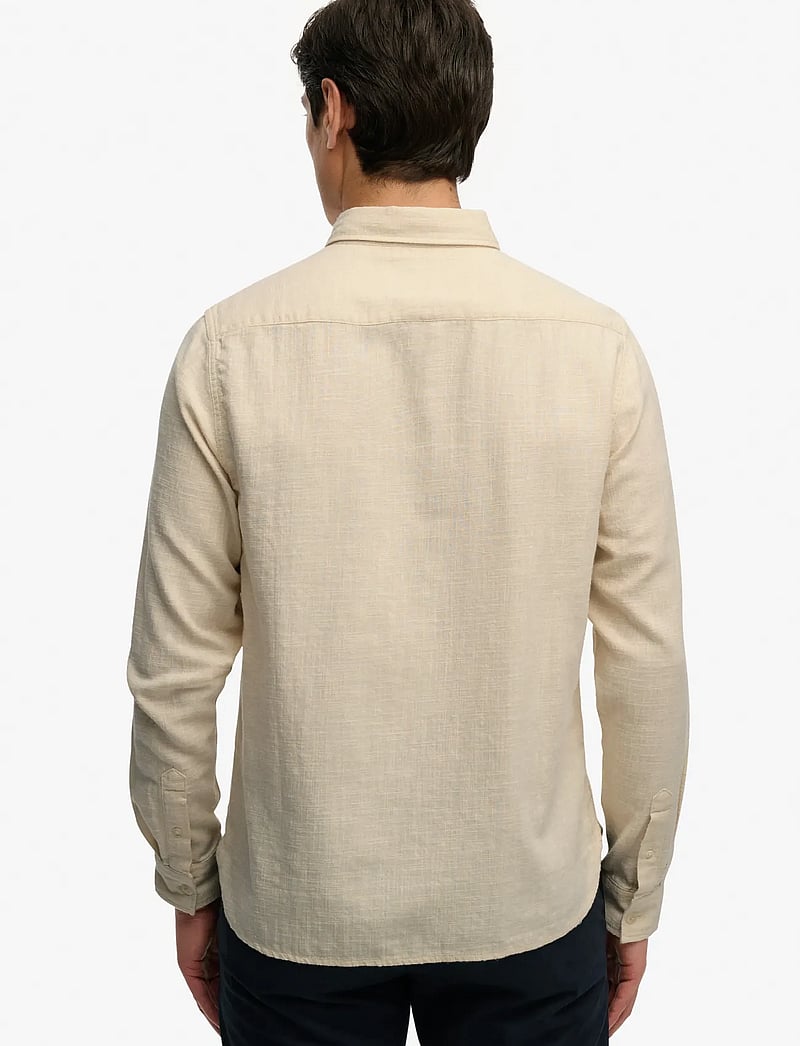 Superdry - MERCHANT LITE L/S SHIRT - casual hemden - riff white - 5
