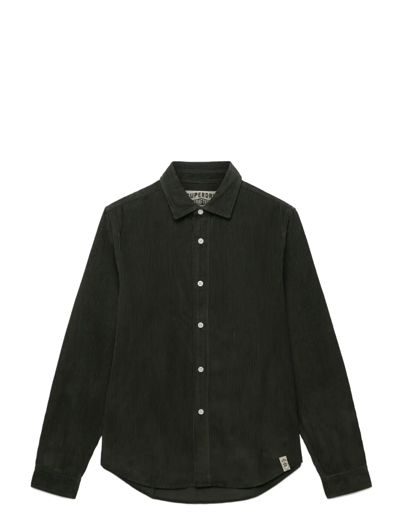 Superdry - CORD OVERSHIRT - corduroy shirts - surplus goods olive green - 1