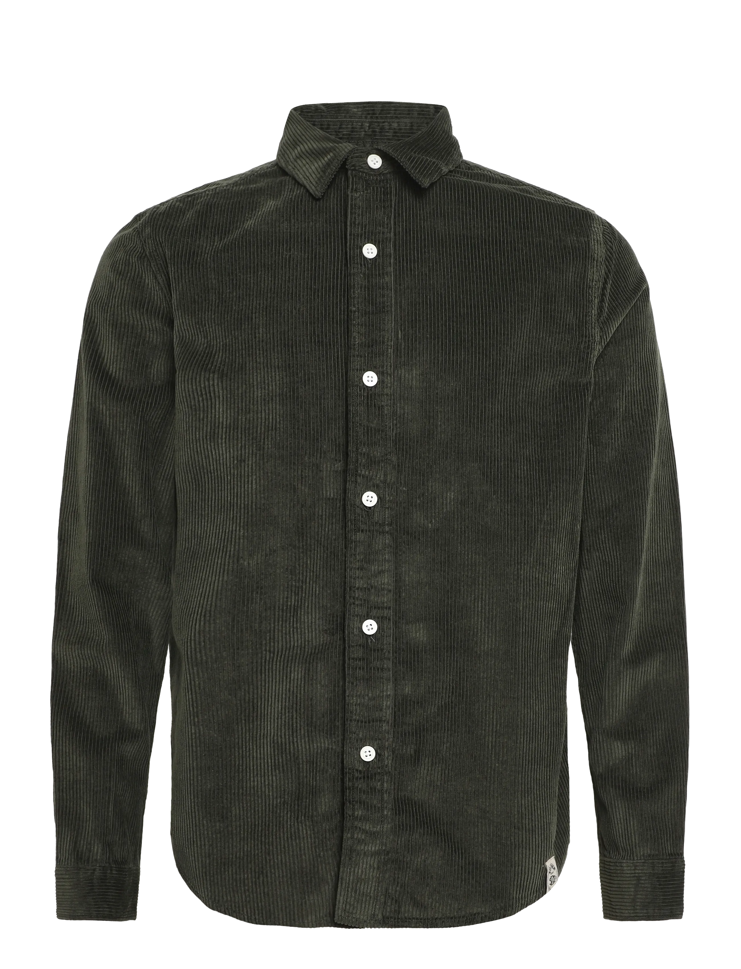 Superdry - CORD OVERSHIRT - manchesterskjortor - surplus goods olive green - 1