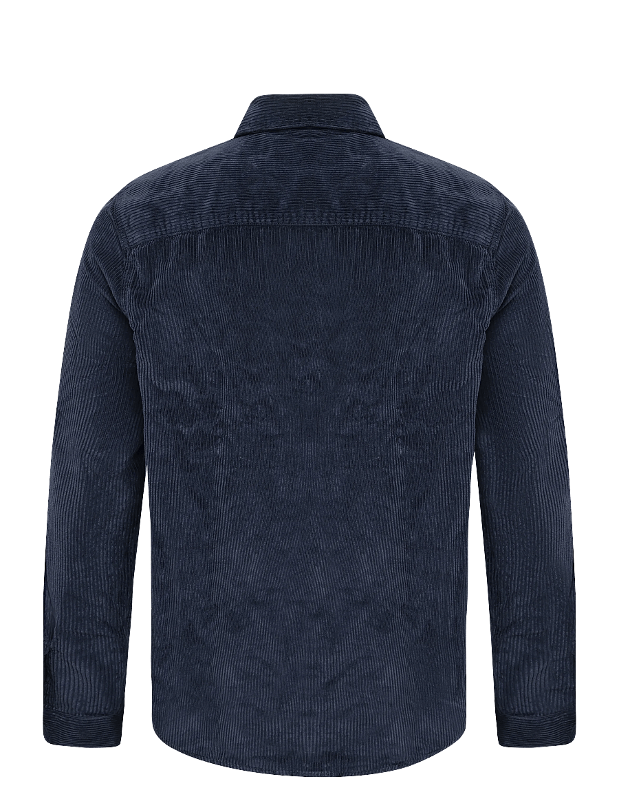 Superdry - CORD OVERSHIRT - fløjlsskjorter - nautical navy - 2