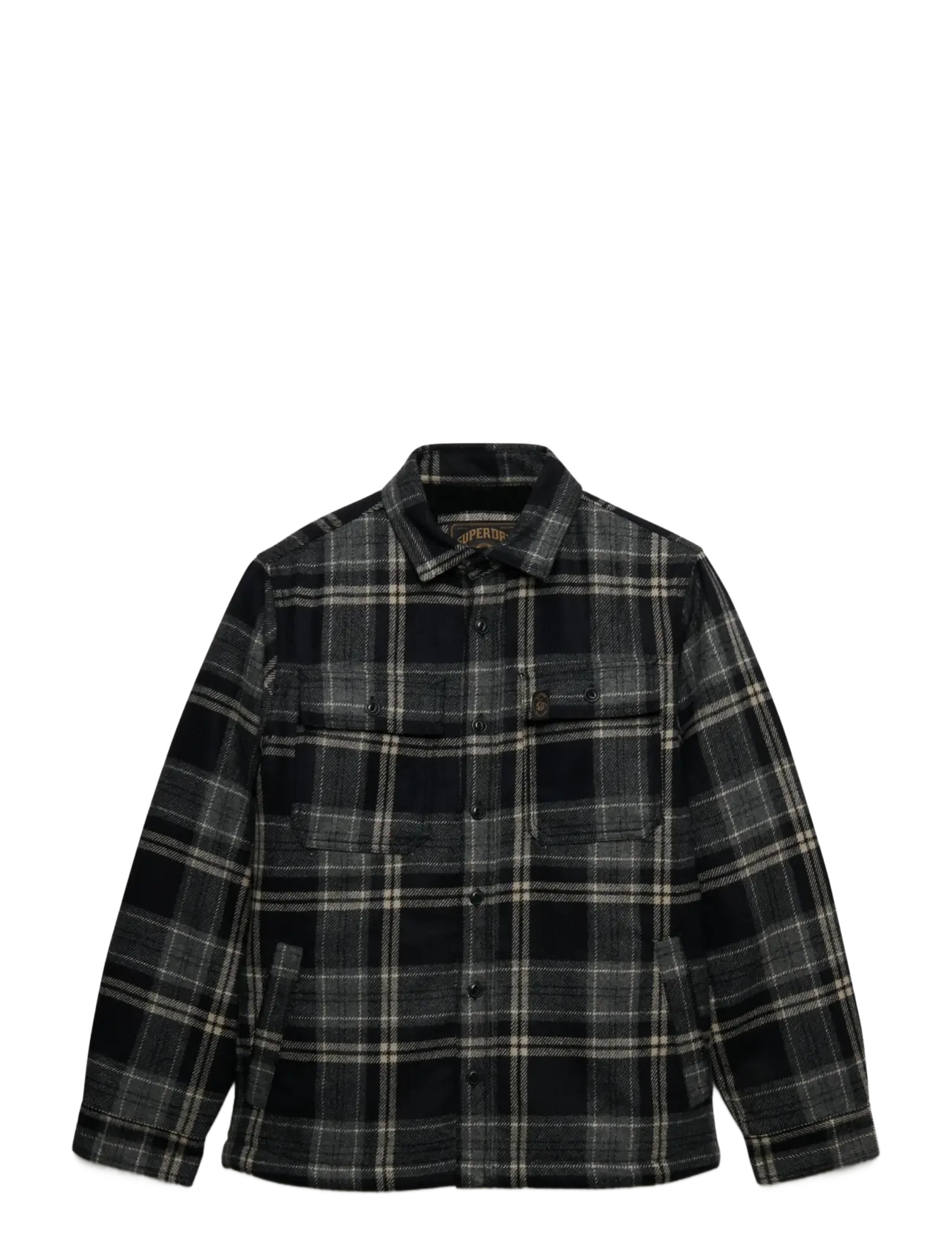 PEYTON CHECK BLACK