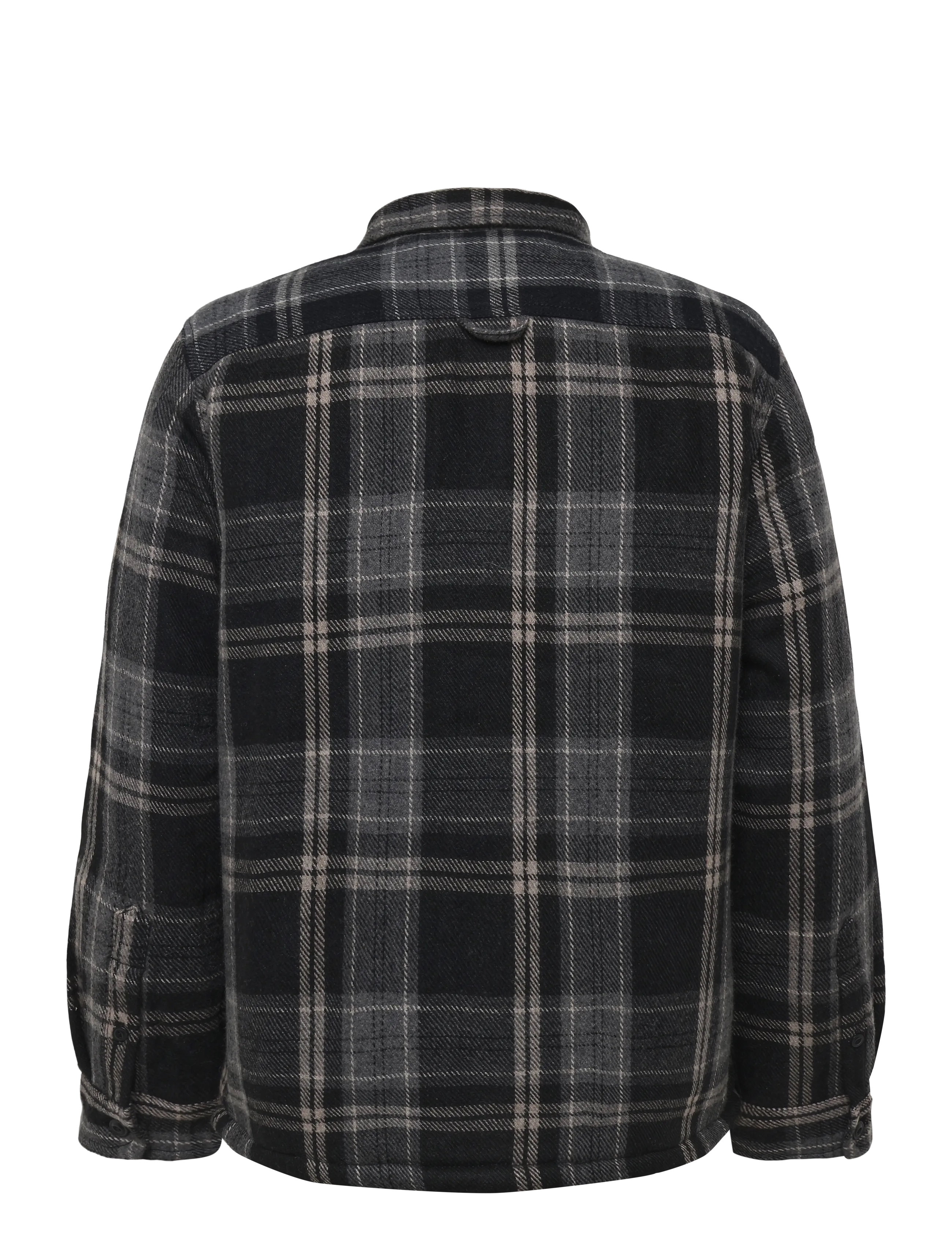Superdry - BORG LINED MILLER OVERSHIRT - vinterjackor - peyton check black - 2