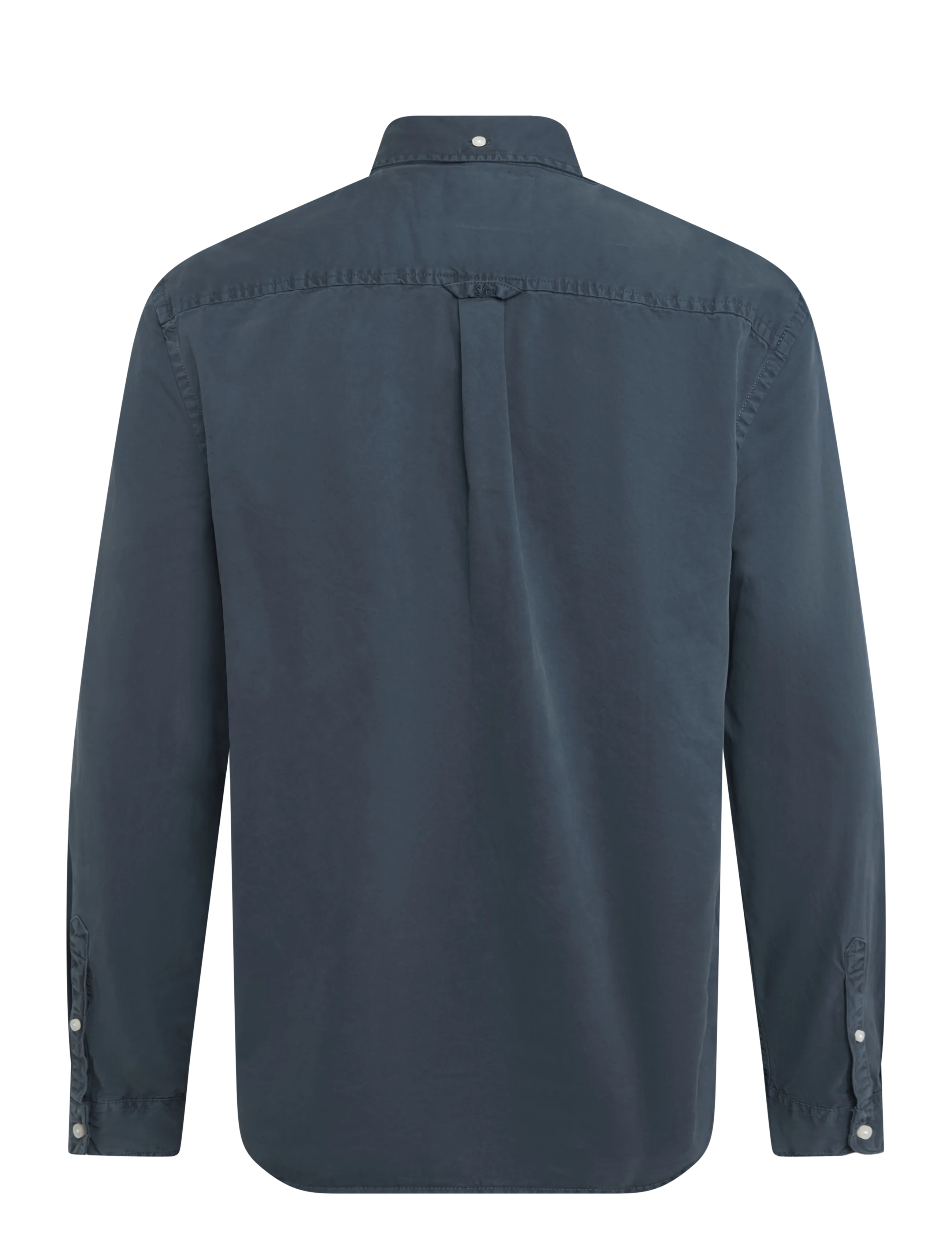 Superdry - GARMENT DYED L/S SHIRT - chemises oxford - tumbled slate blue - 2