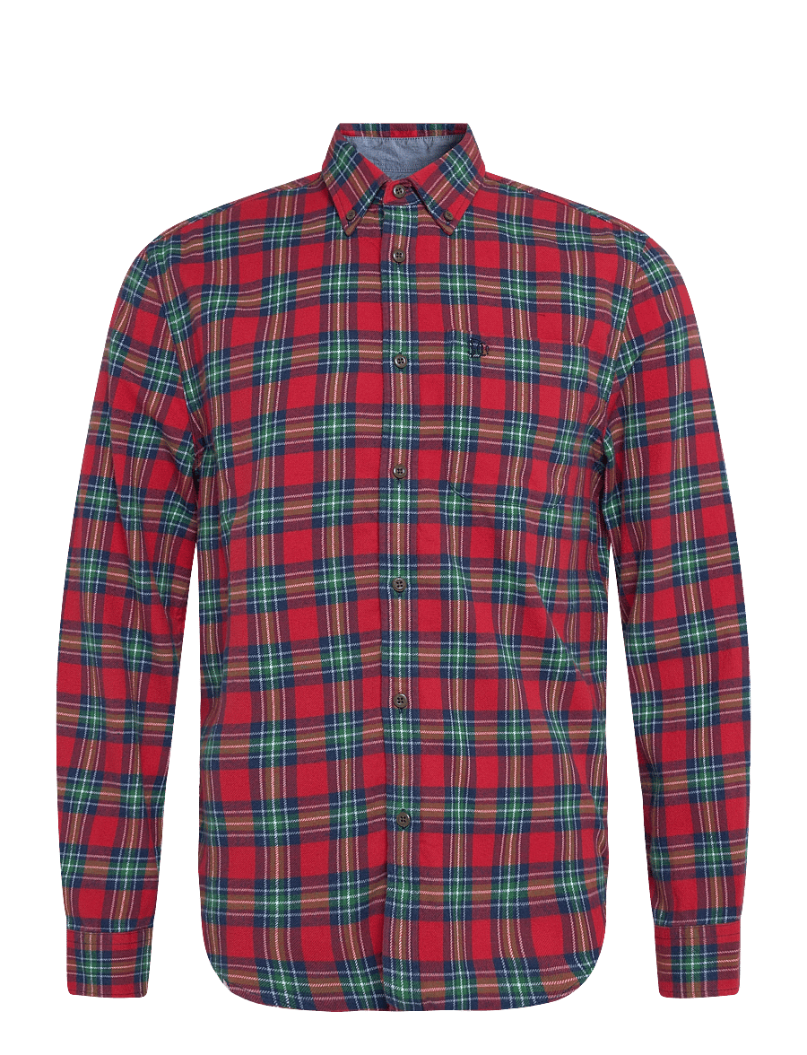 Superdry - L/S COTTON LUMBERJACK SHIRT - flannel shirts - anderson red check - 1