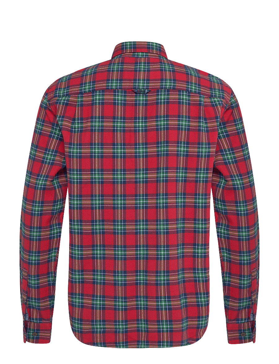 Superdry - L/S COTTON LUMBERJACK SHIRT - flannel shirts - anderson red check - 2