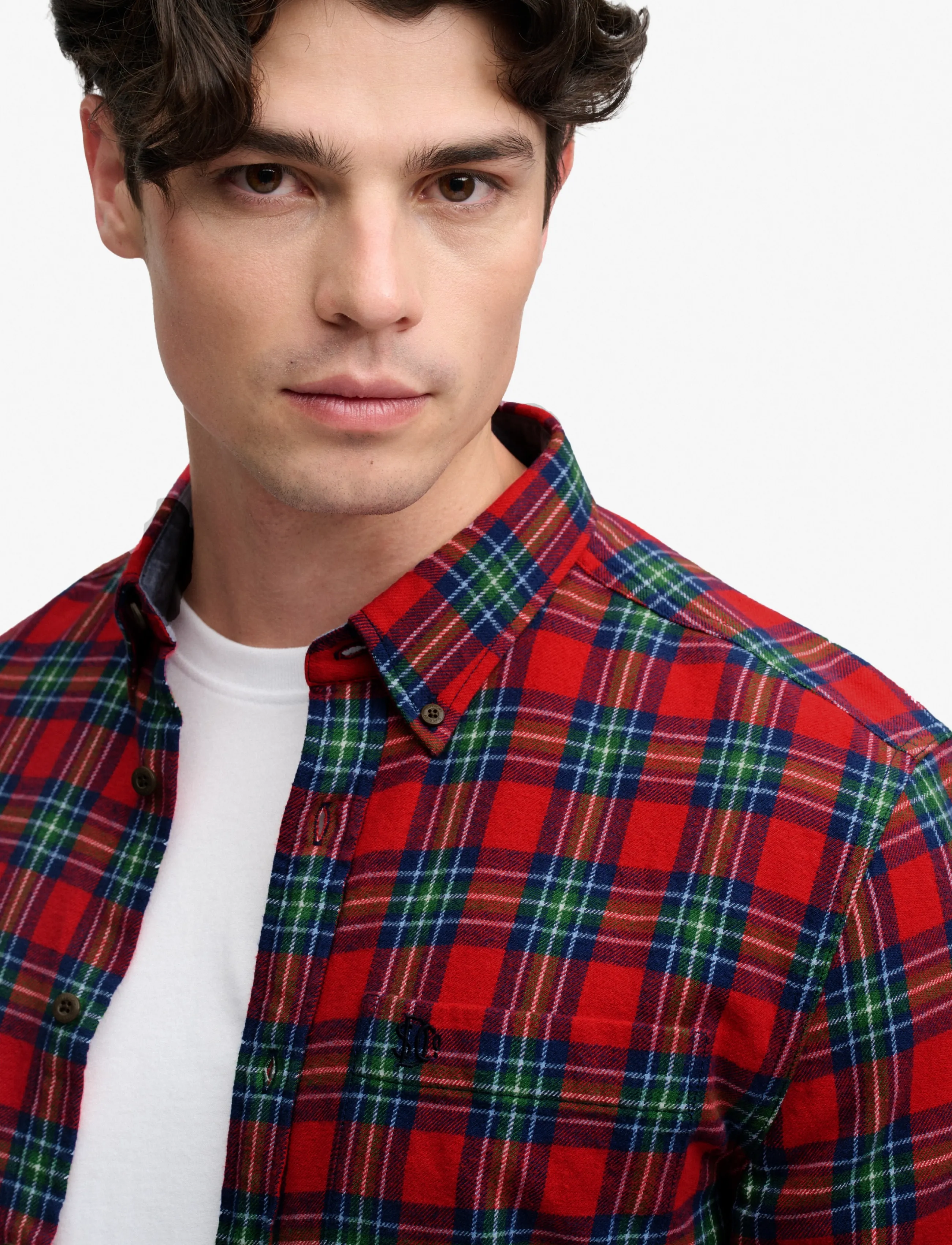 Superdry - L/S COTTON LUMBERJACK SHIRT - flanell-hemden - anderson red check - 3