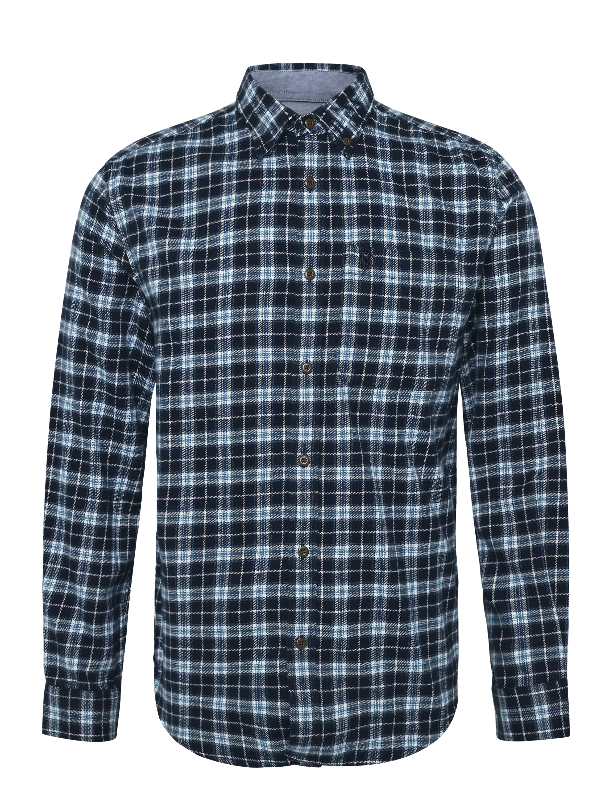 CAMBELL NAVY CHECK