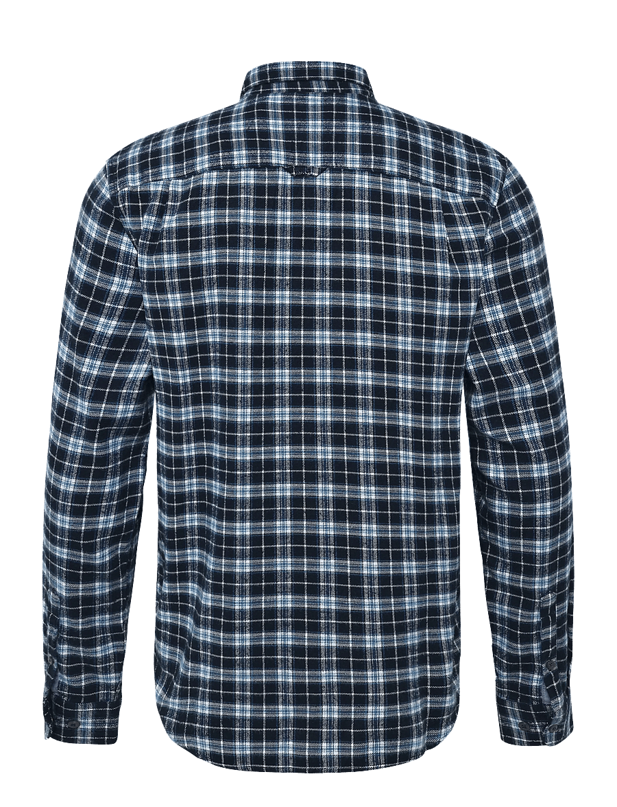 Superdry - L/S COTTON LUMBERJACK SHIRT - flanellskjortor - cambell navy check - 2