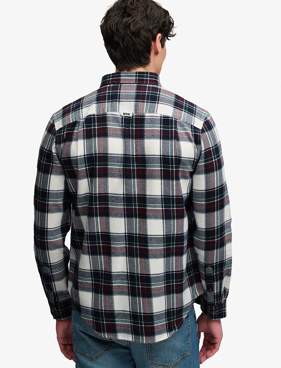 Superdry - L/S COTTON LUMBERJACK SHIRT - flanell-hemden - skylar check white - 3