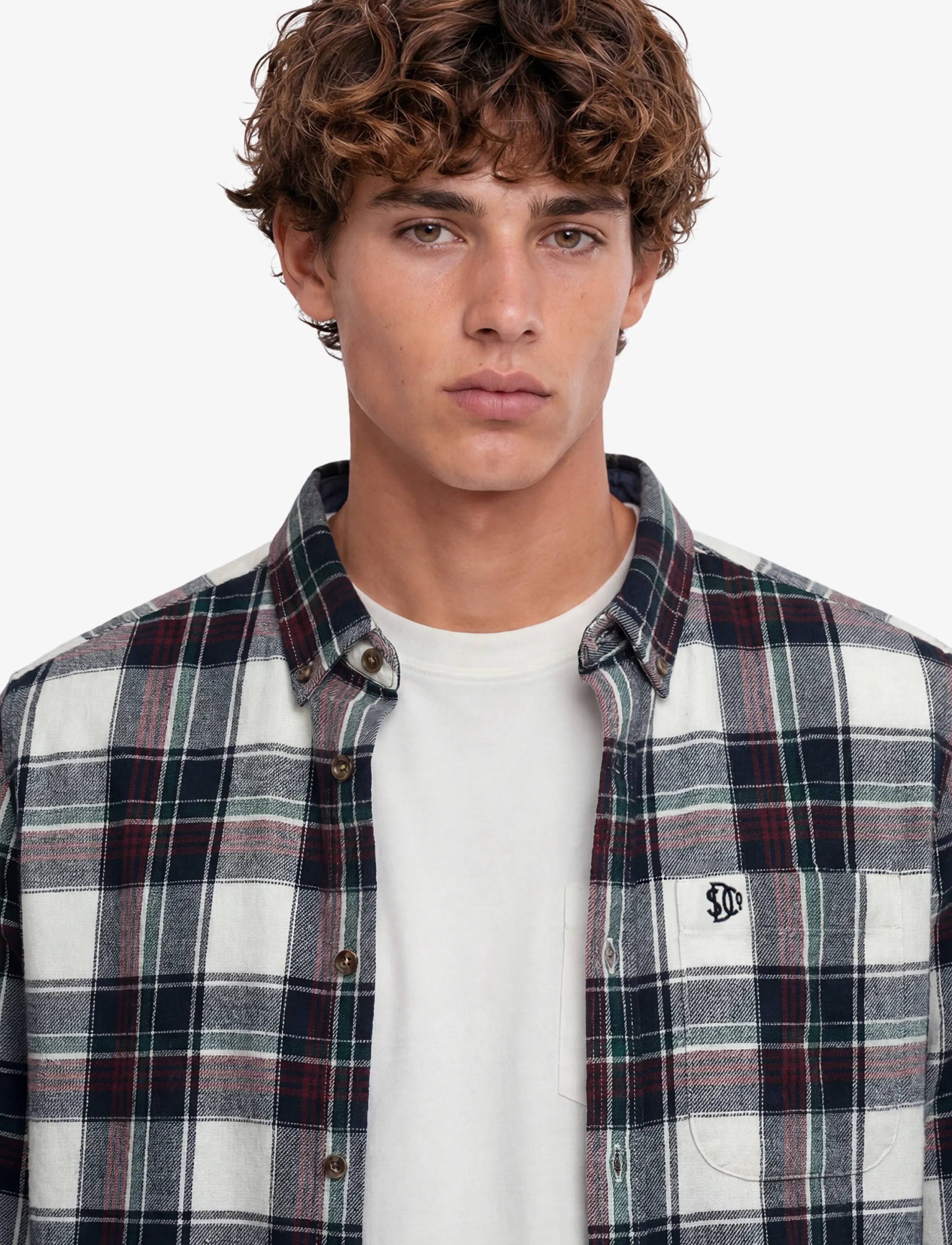 Superdry - L/S COTTON LUMBERJACK SHIRT - flannel shirts - skylar check white - 3