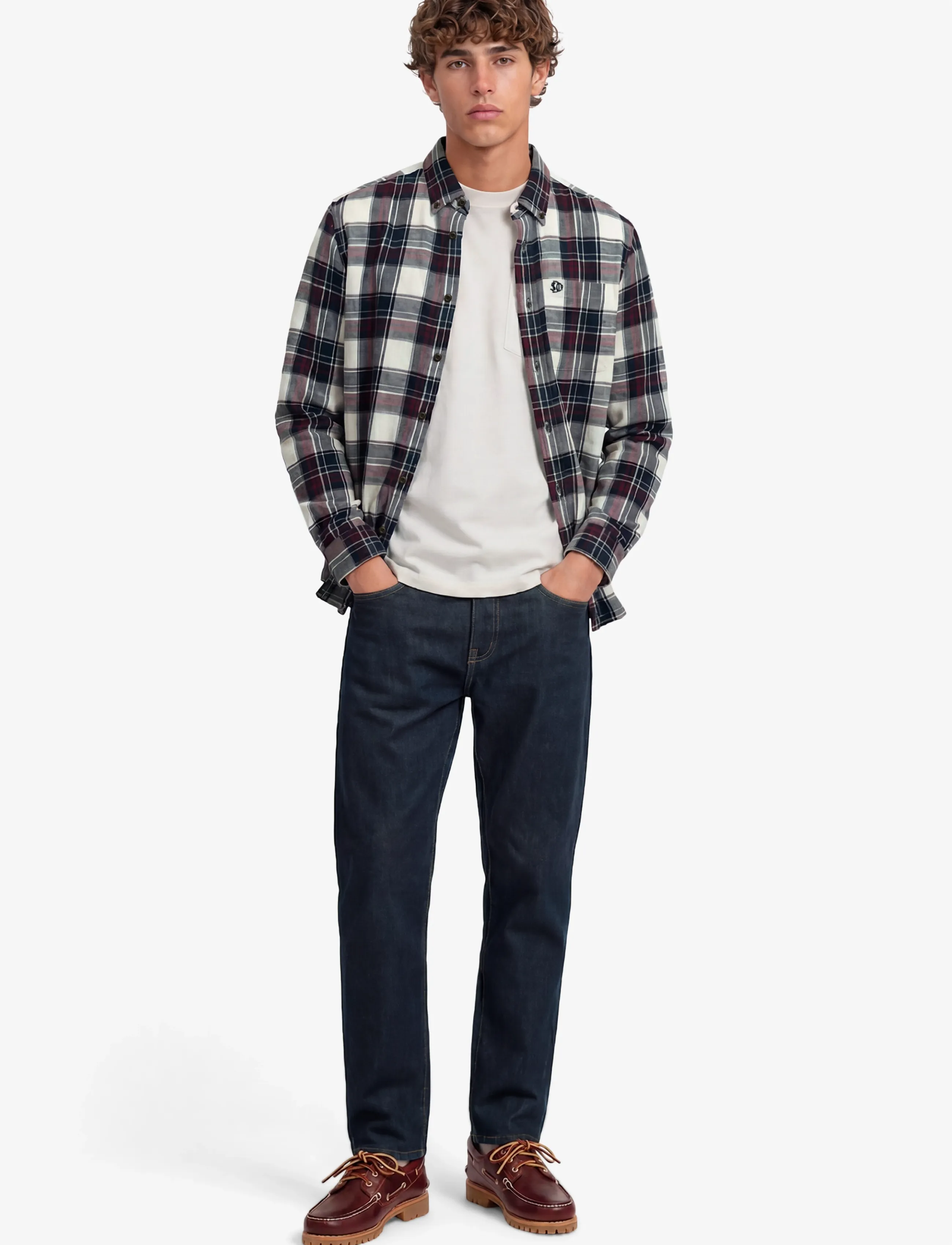 Superdry L/S Cotton Lumberjack Shirt rutiga skjortor herr – bild 6