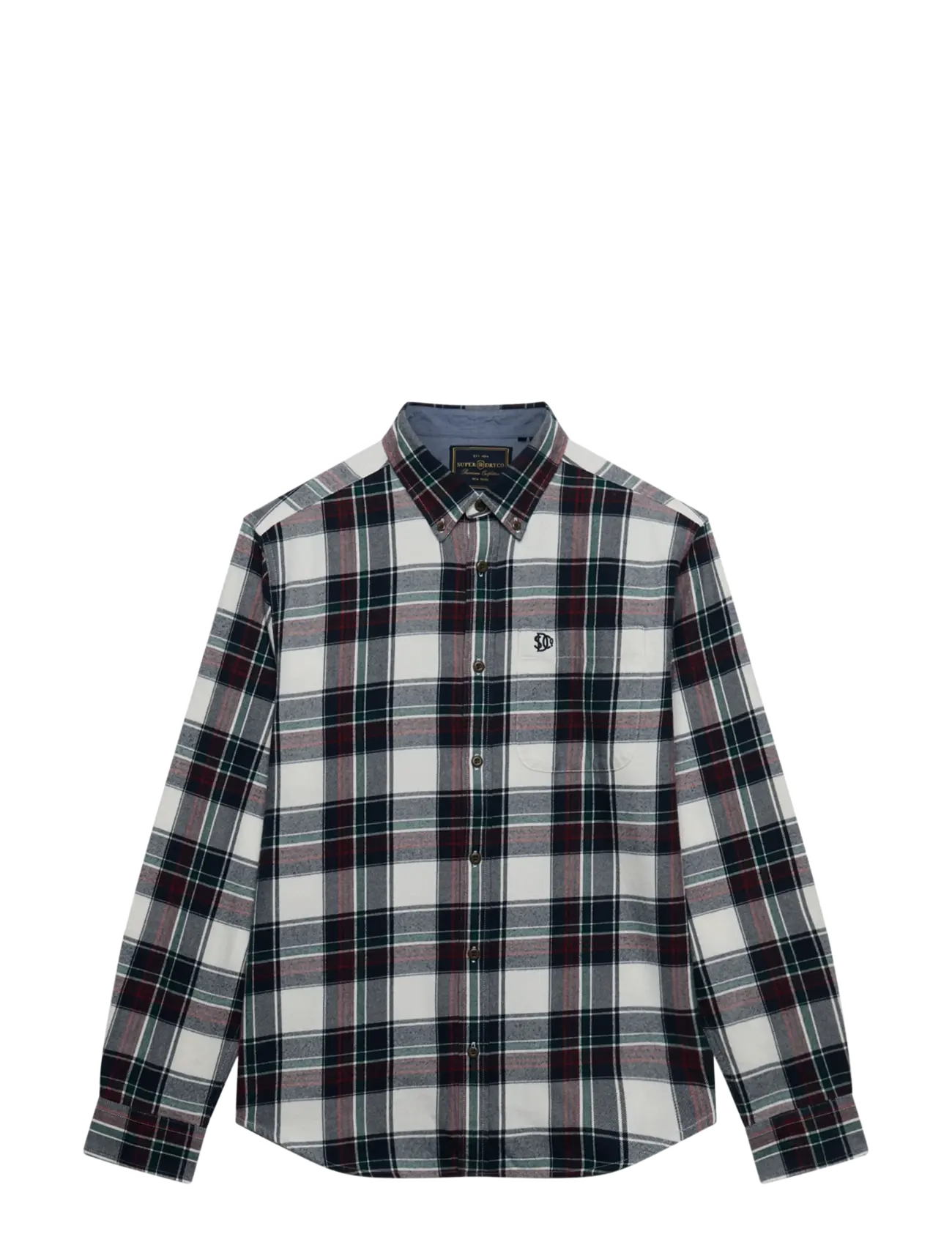 Superdry - L/S COTTON LUMBERJACK SHIRT - flanell-hemden - skylar check white - 2