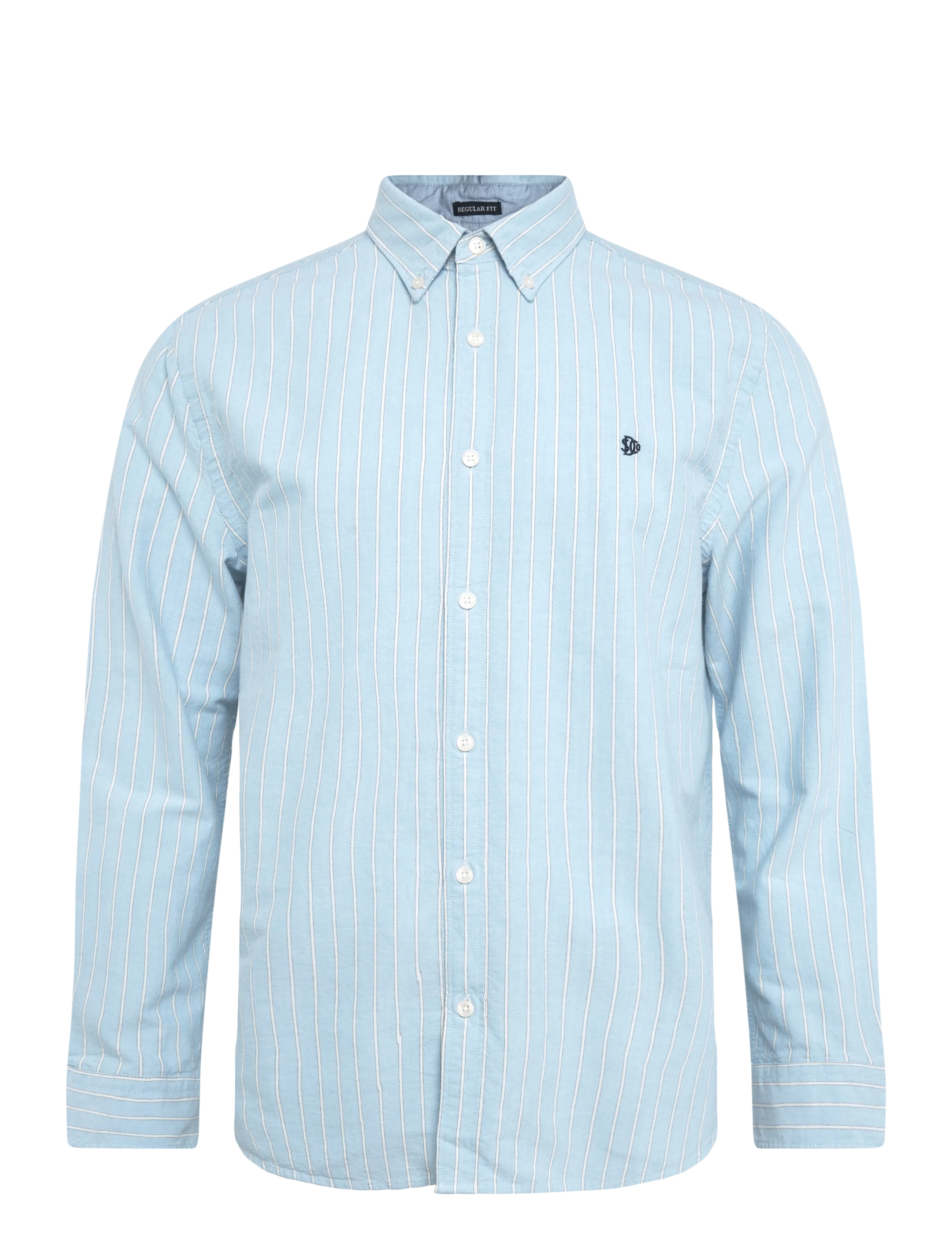 Superdry - PREPPY OXFORD L/S SHIRT - oxford-skjortor - blue yellow blazer stripe - 1