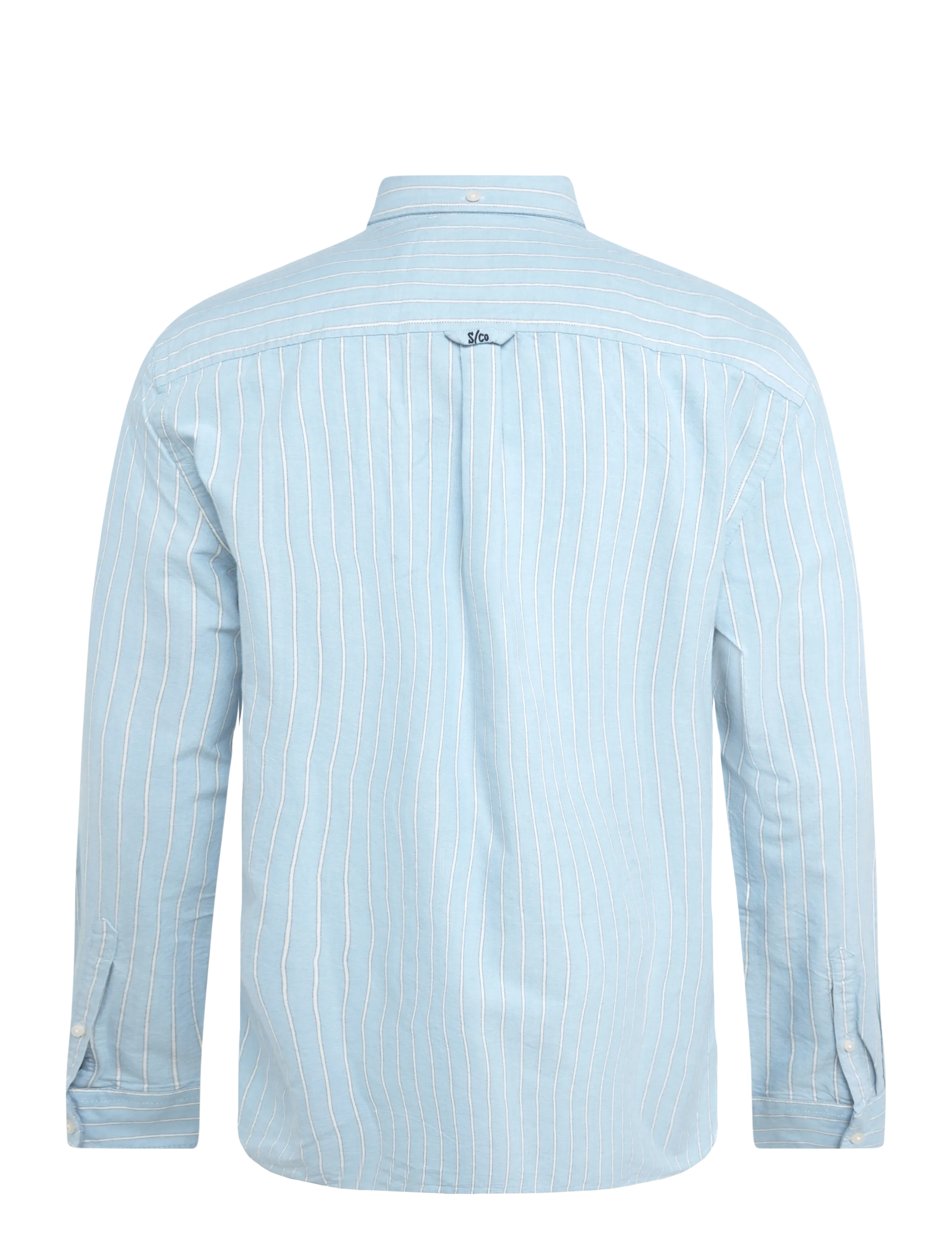 Superdry - PREPPY OXFORD L/S SHIRT - oxford-skjortor - blue yellow blazer stripe - 2