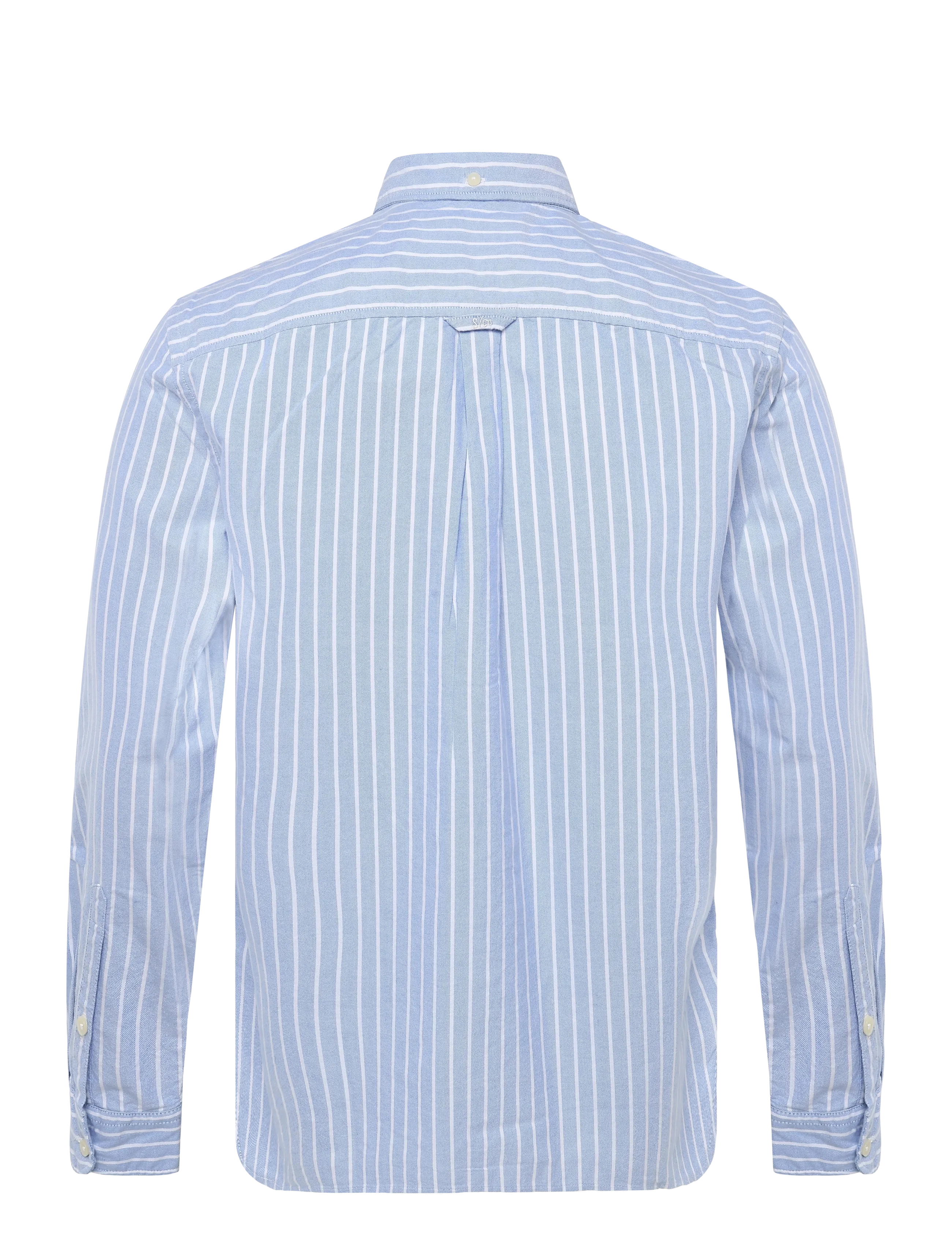Superdry - PREPPY OXFORD L/S SHIRT - herbstersparnisse - broker blue stripe - 2