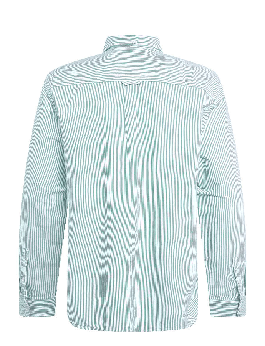 Superdry - PREPPY OXFORD L/S SHIRT - oxford-skjortor - mint mini stripe - 2
