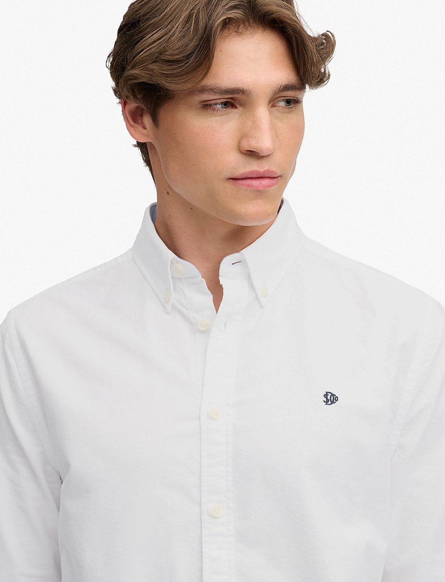 Superdry - PREPPY OXFORD L/S SHIRT - oxford shirts - optic white - 4