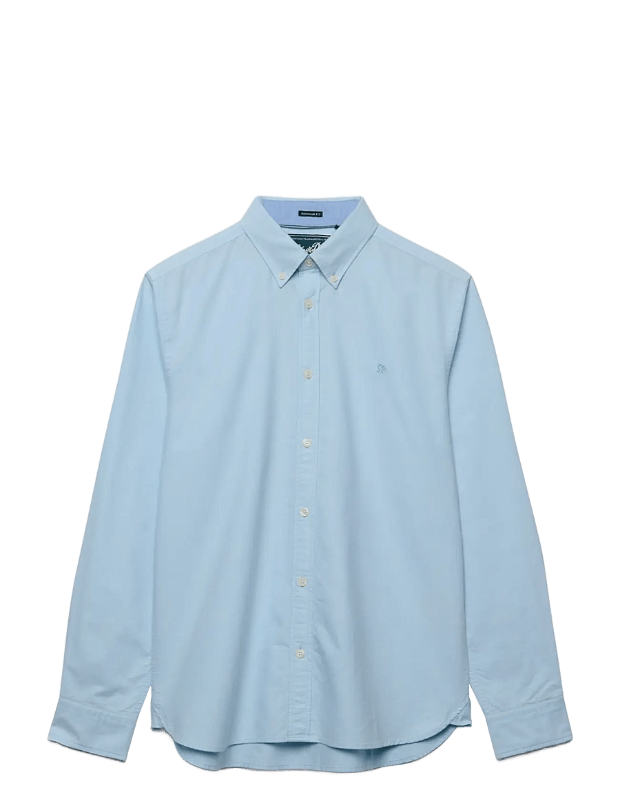 Superdry - PREPPY OXFORD L/S SHIRT - gestreifte hemden - pale blue chambray - 1