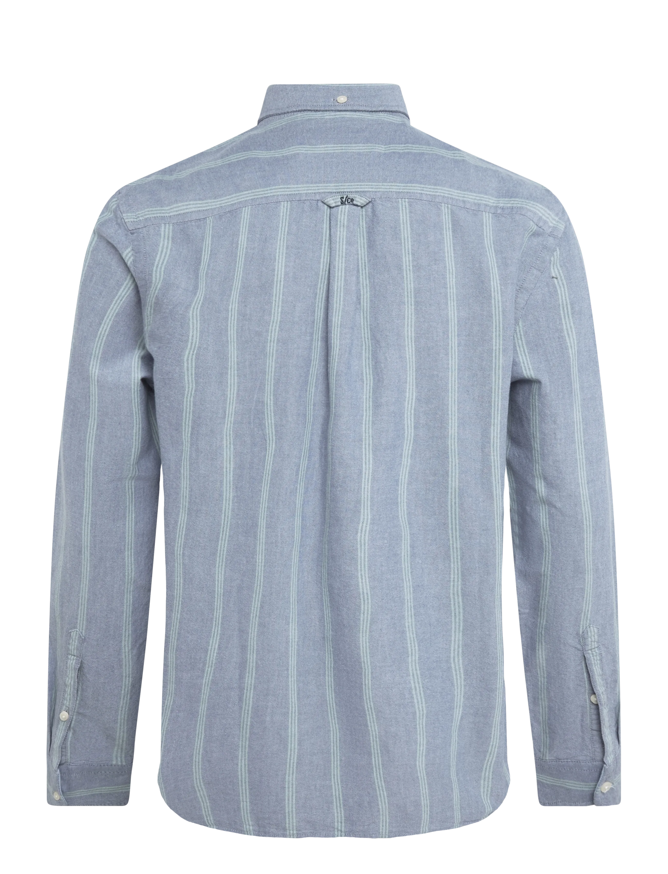Superdry - PREPPY OXFORD L/S SHIRT - oxford-skjortor - triple stripe navy - 2
