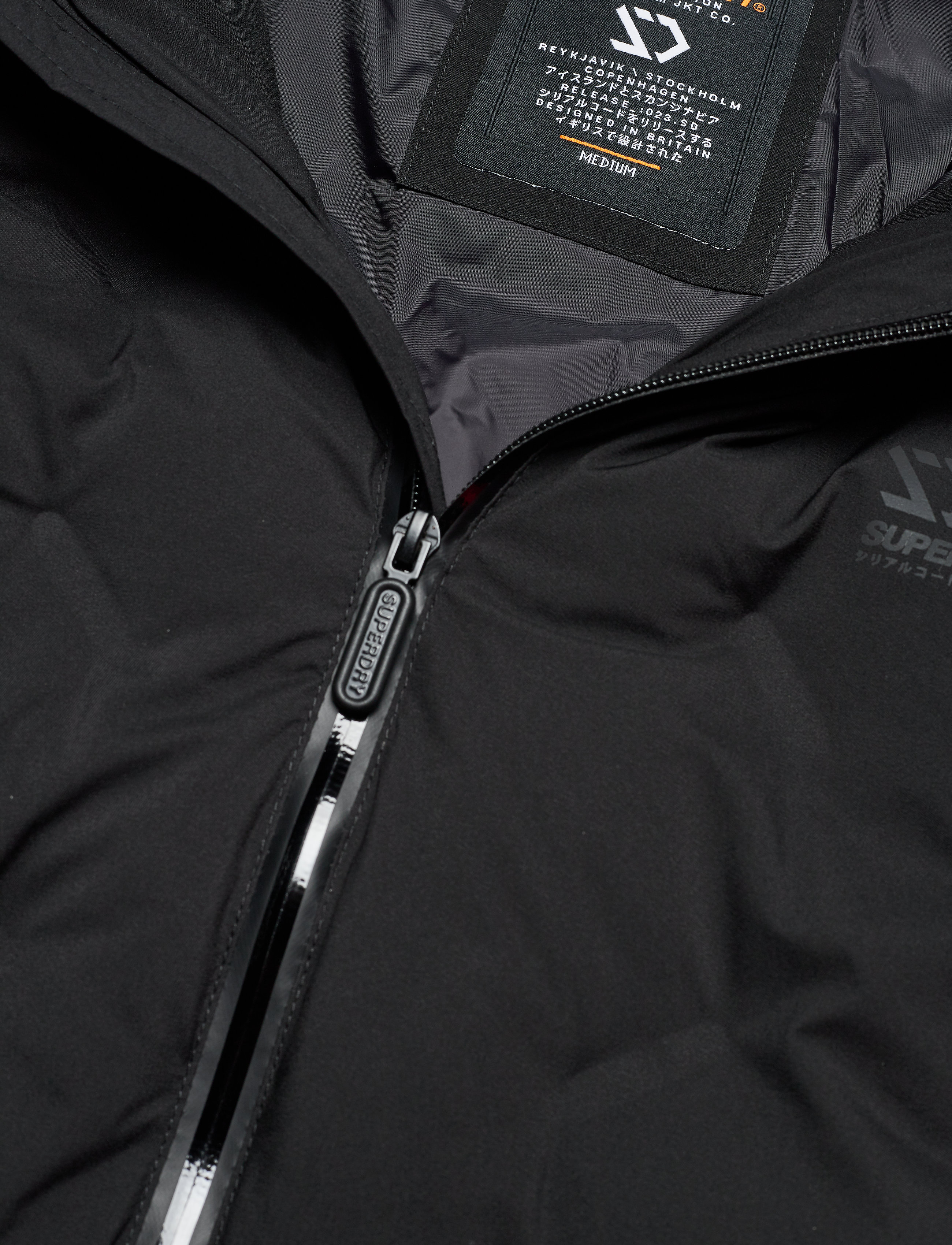 Superdry - NEW ECHO QUILT PUFFER - jet black - 4