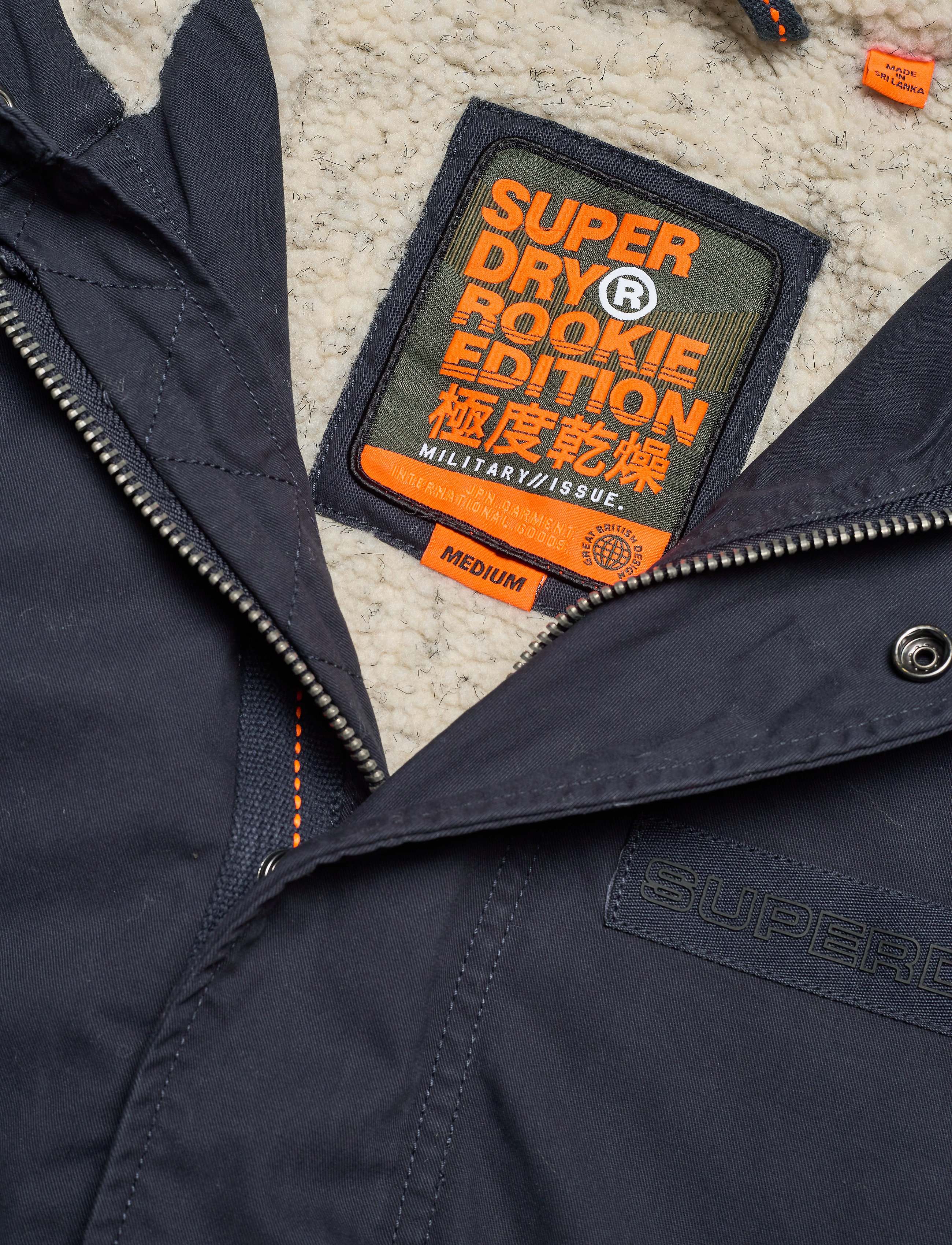Superdry - WINTER AVIATOR PARKA - dark navy - 5
