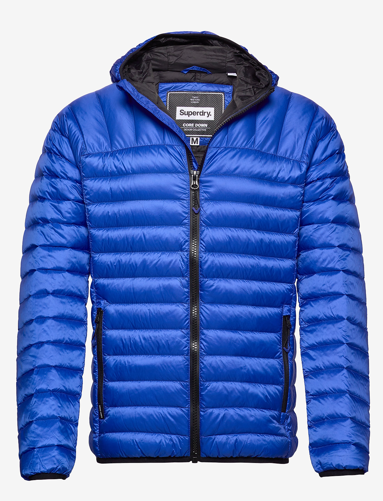 Superdry - CORE DOWN HOODED JACKET - cobalt - 0