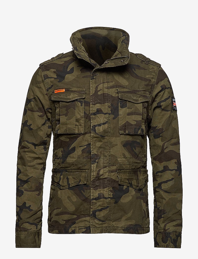 Superdry Classic Rookie Military Jacket – jacken – einkaufen bei Booztlet Österreich
