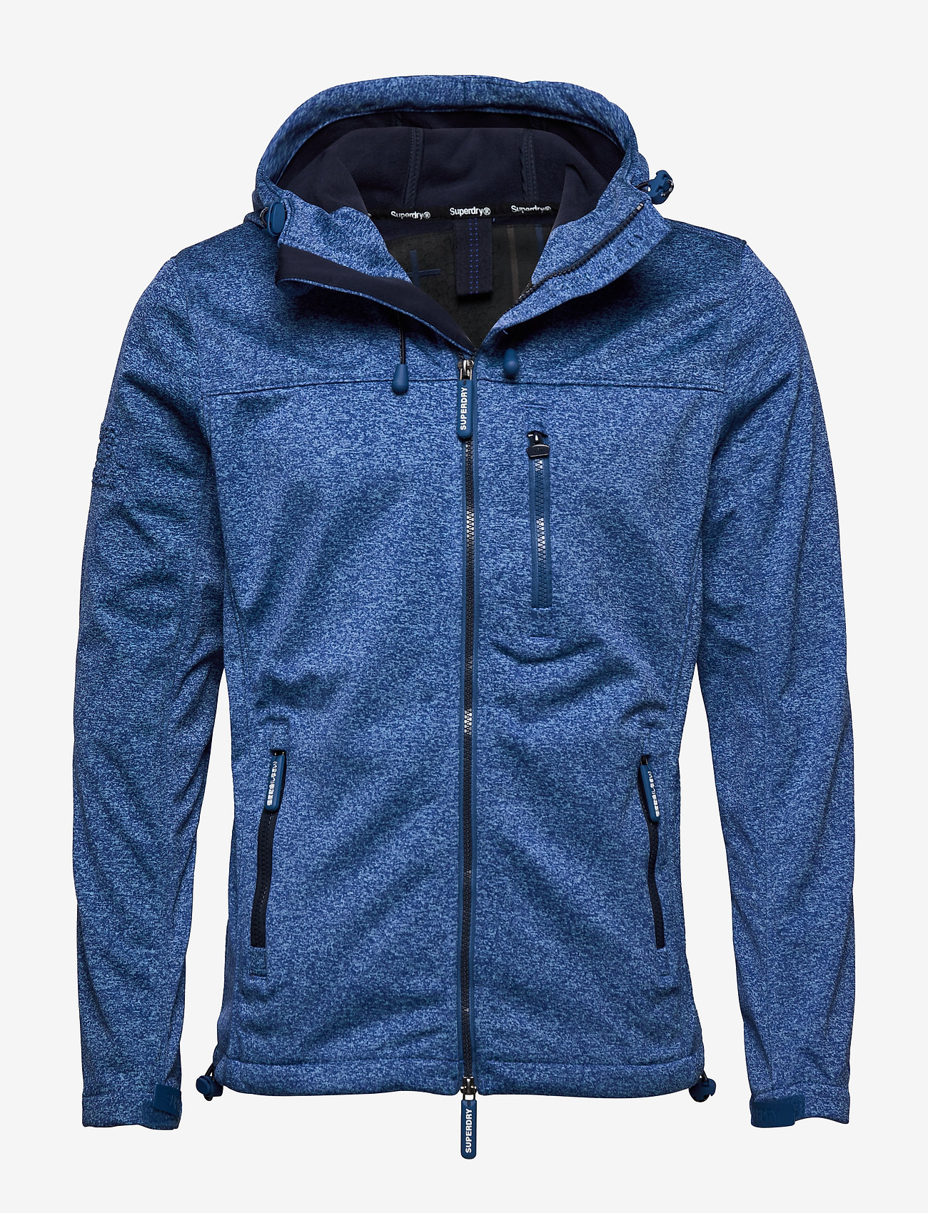 Superdry - HOODED WINDTREKKER - royal navy slub/dark indigo - 0