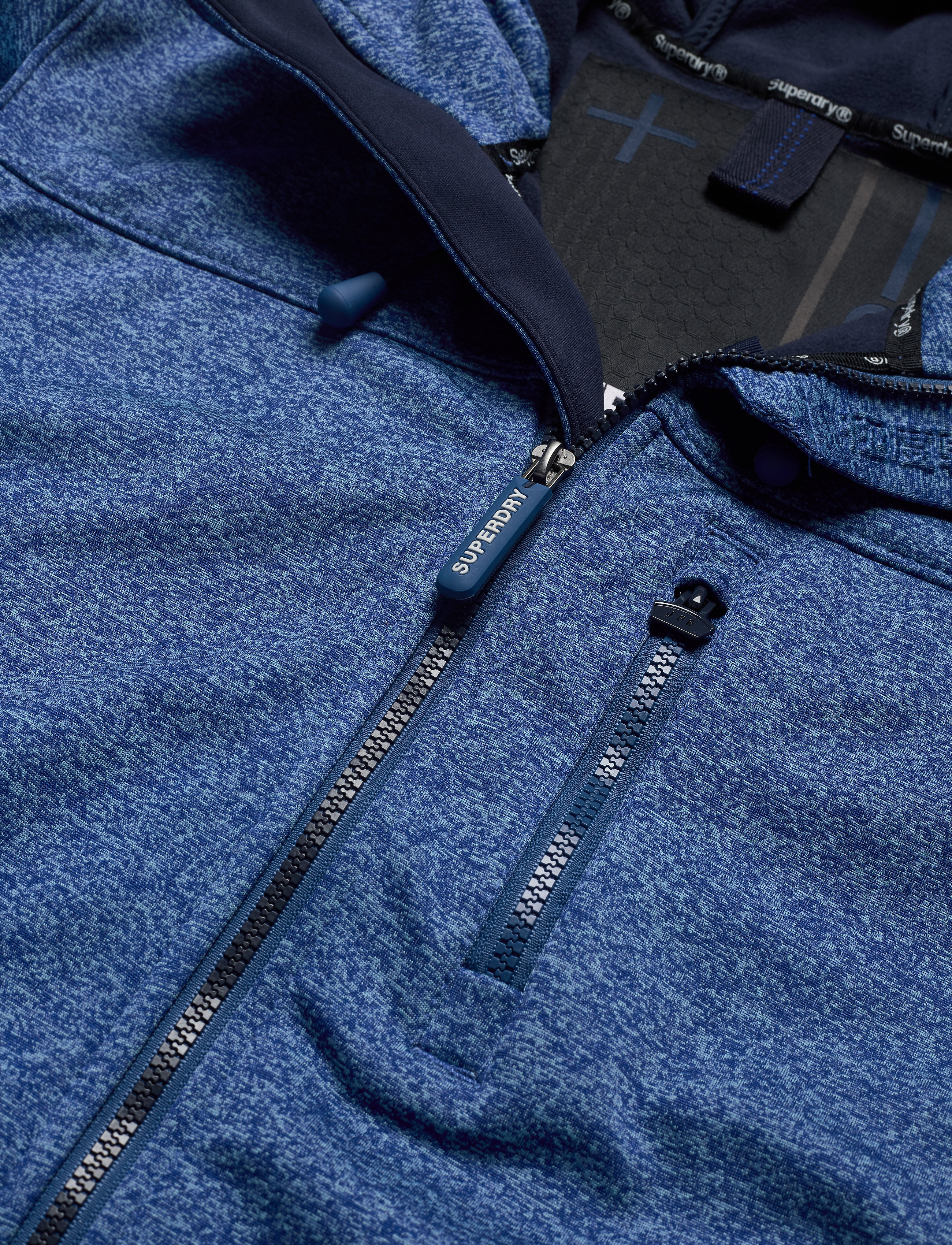 Superdry - HOODED WINDTREKKER - royal navy slub/dark indigo - 4