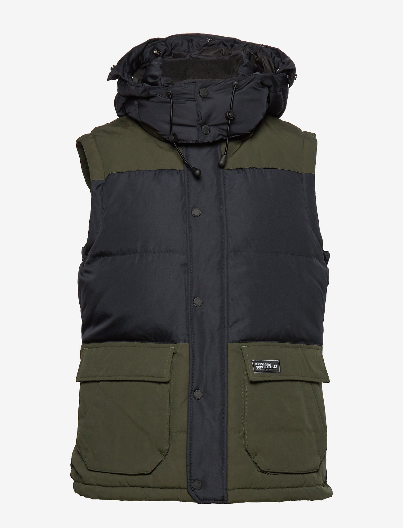 Superdry - ROOKIE COLOUR BLOCK DOWN GILET - dark navy - 2