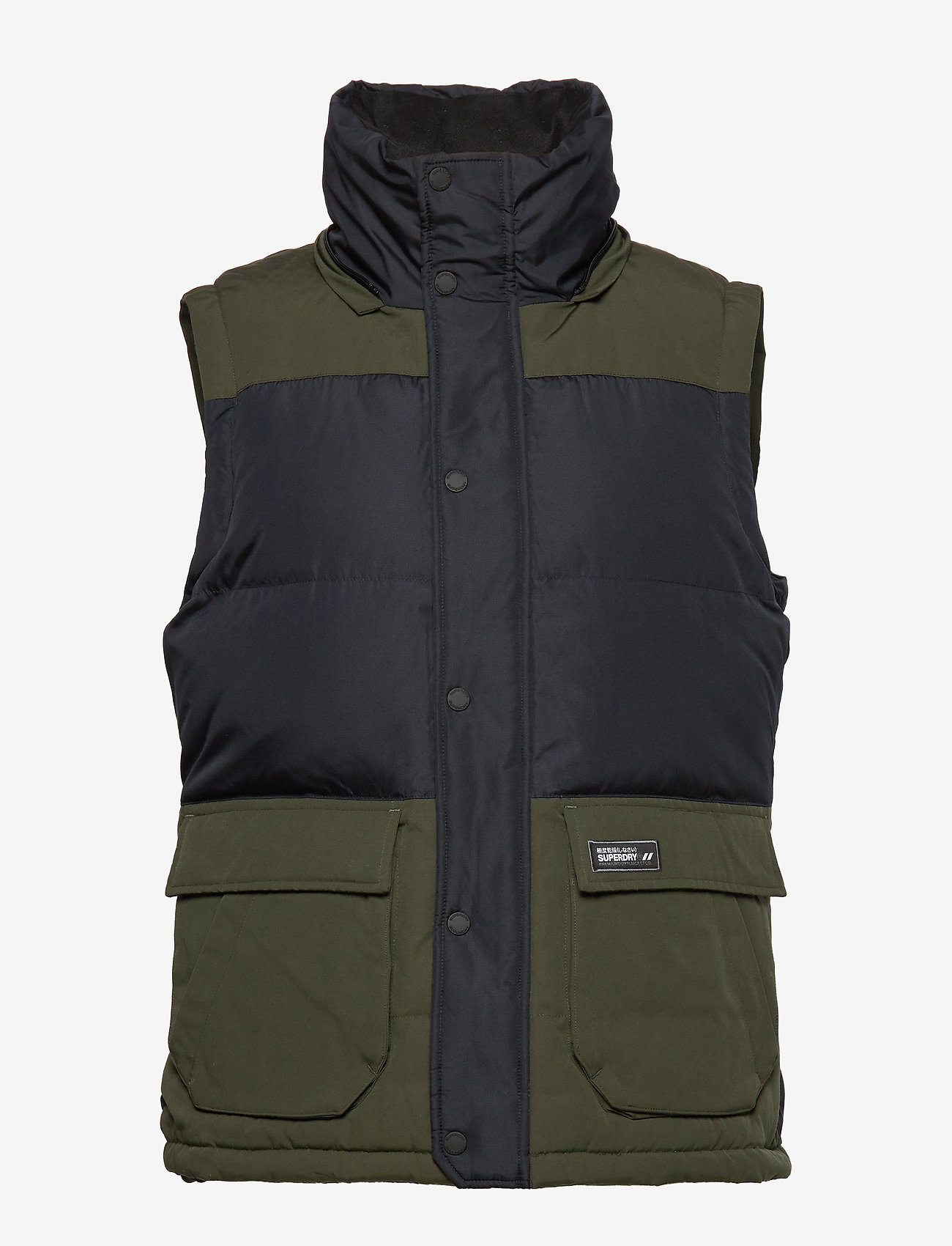Superdry - ROOKIE COLOUR BLOCK DOWN GILET - dark navy - 3