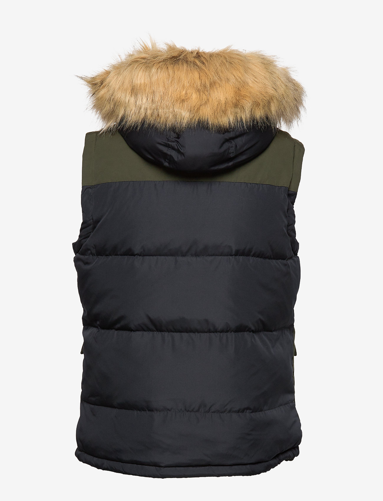 Superdry - ROOKIE COLOUR BLOCK DOWN GILET - dark navy - 4