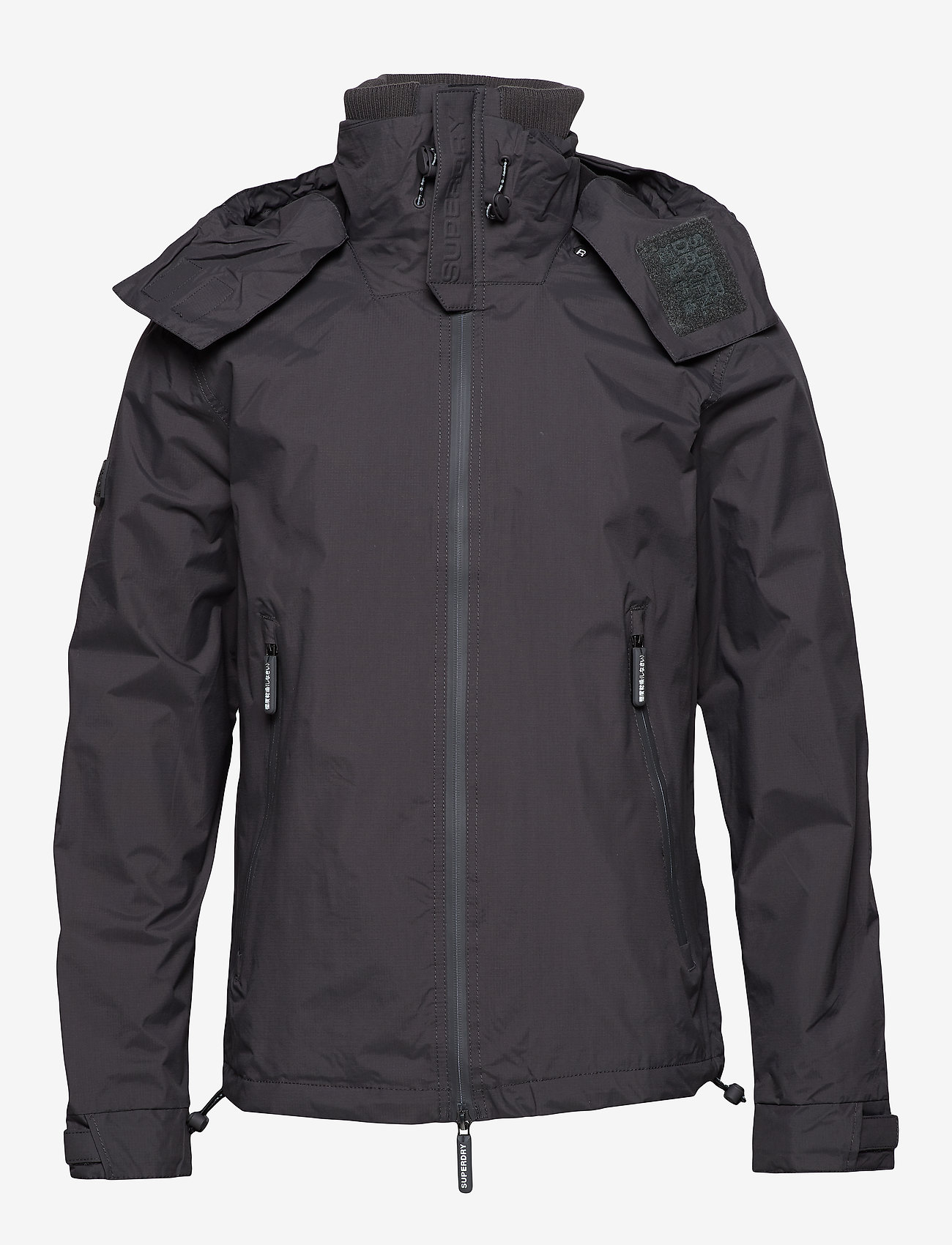 Superdry - HOODED POLAR CLIFF HIKER NB - mid grey/black - 1