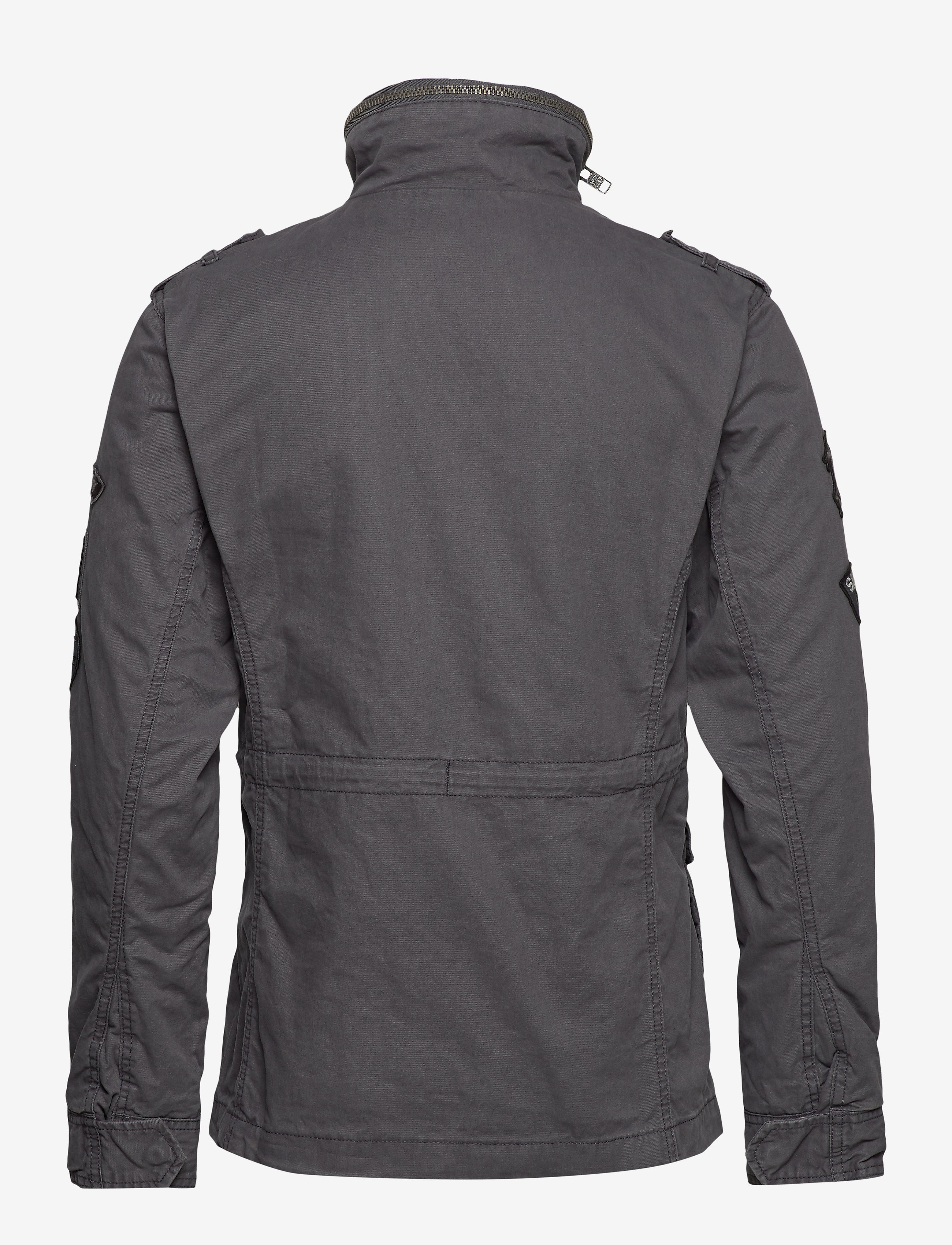 Superdry - HERO ROOKIE MILITARY JACKET - carbon grey patch - 2