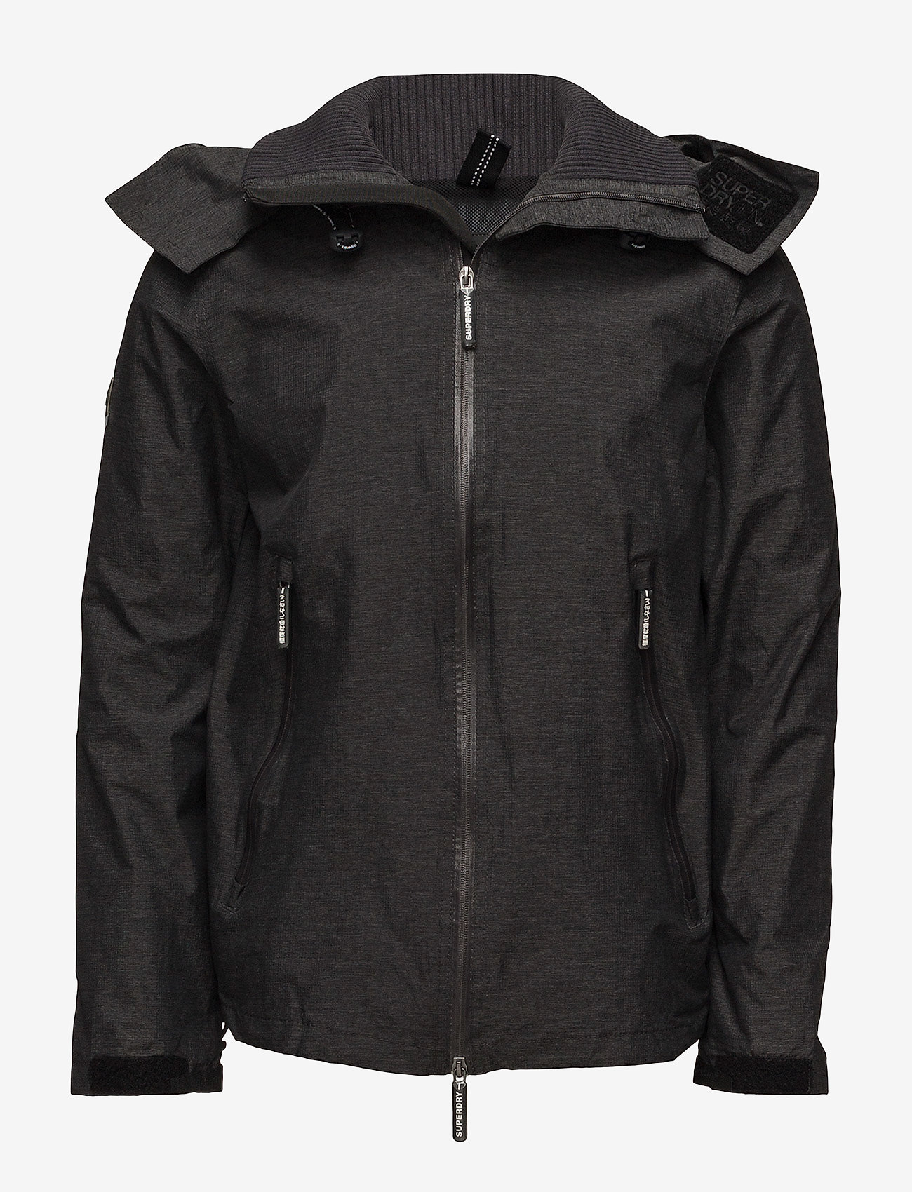 Superdry - CLIFF EMBOSS HIKER - black marl/black - 0