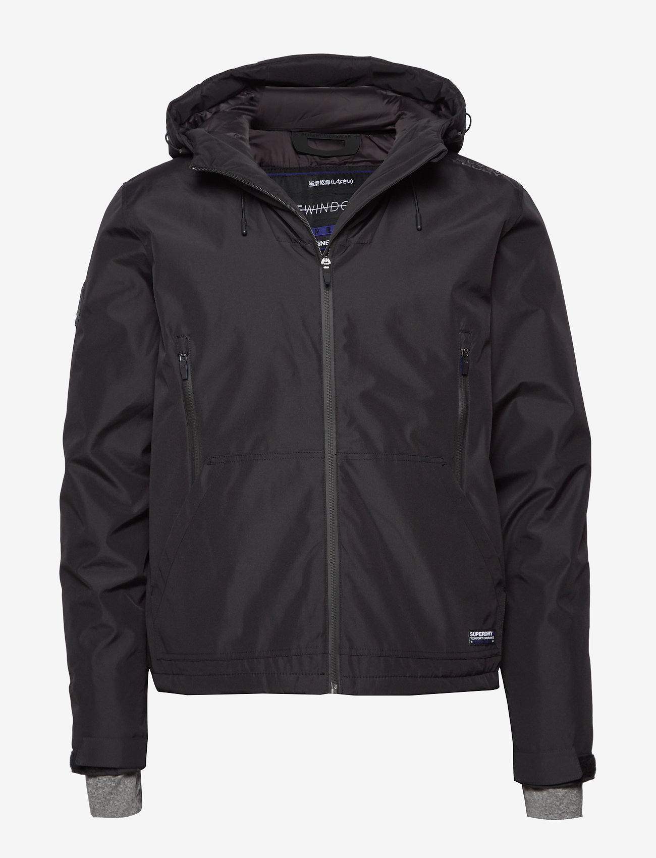 PADDED ELITE WINDCHEATER - BLACK