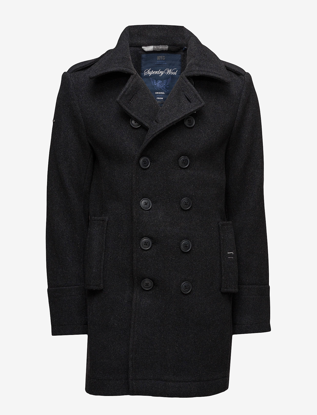 Superdry - CLASSIC BRIDGE COAT - dark charcoal - 0