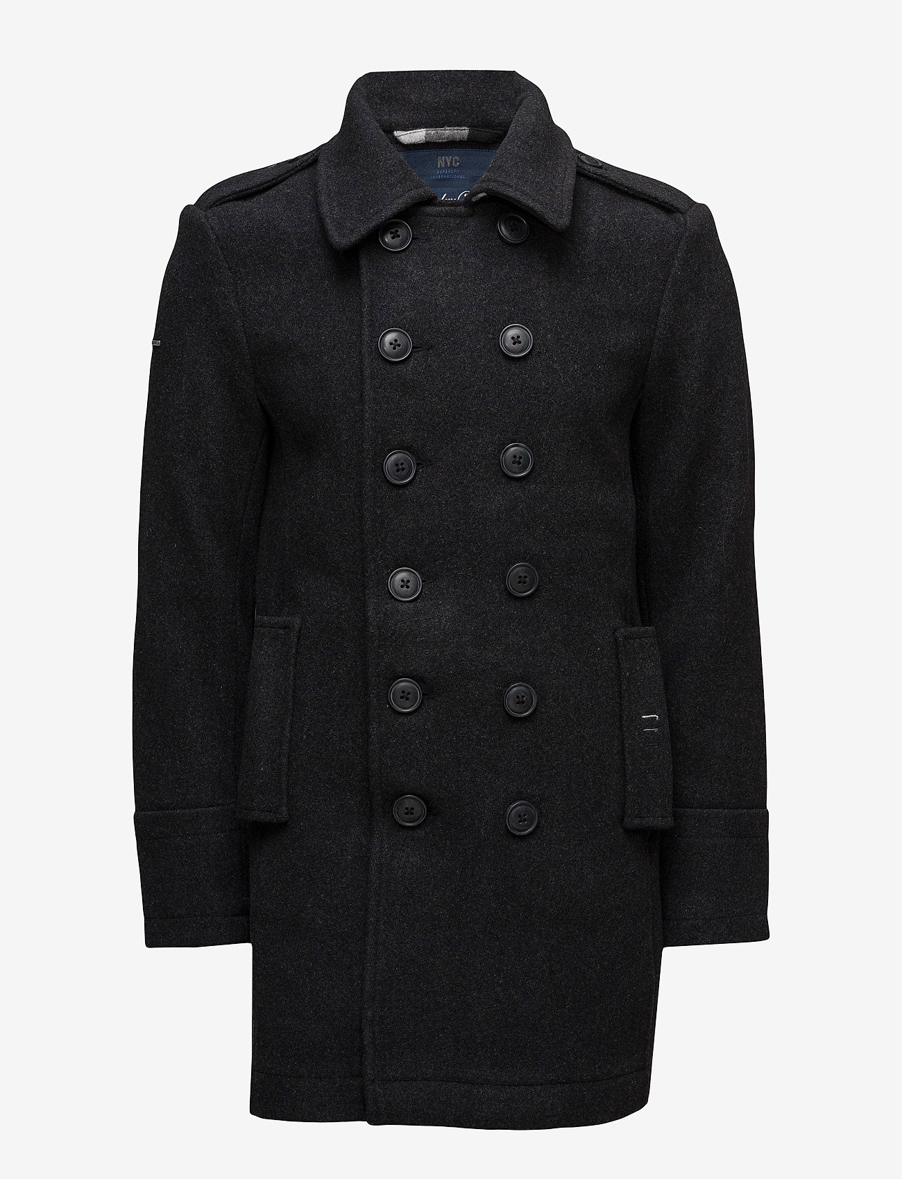 Superdry - CLASSIC BRIDGE COAT - dark charcoal - 1
