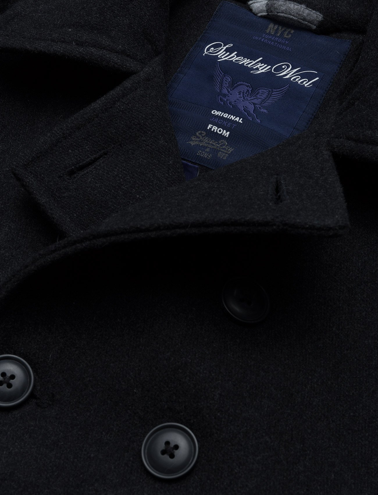 Superdry - CLASSIC BRIDGE COAT - dark charcoal - 3