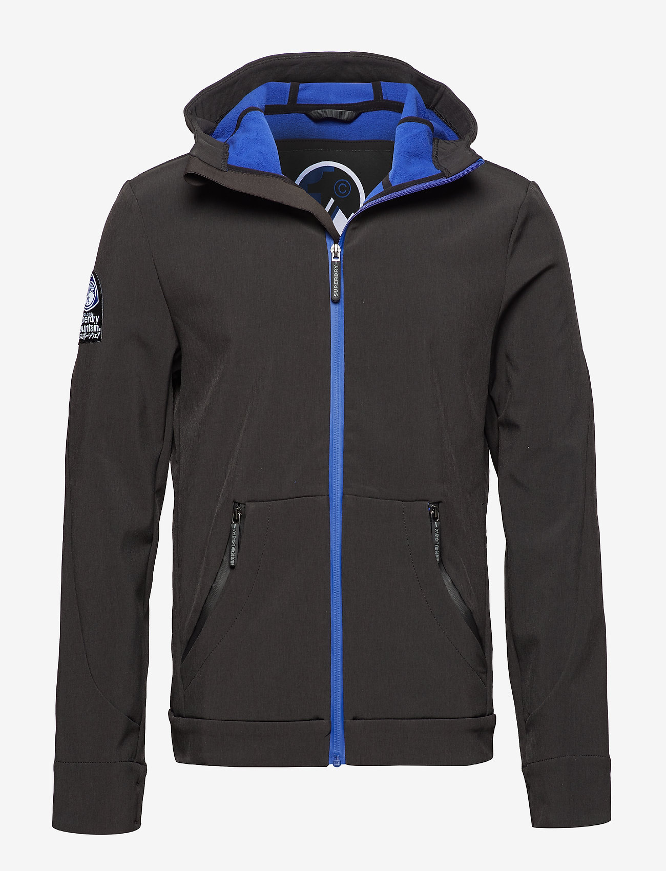 Superdry - MOUNTAINEER SOFTSHELL - black cationic - 0