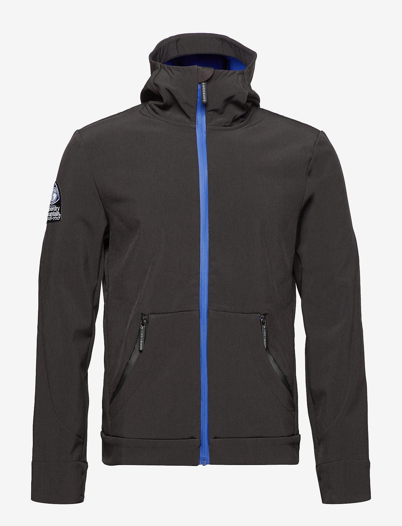 Superdry - MOUNTAINEER SOFTSHELL - black cationic - 1