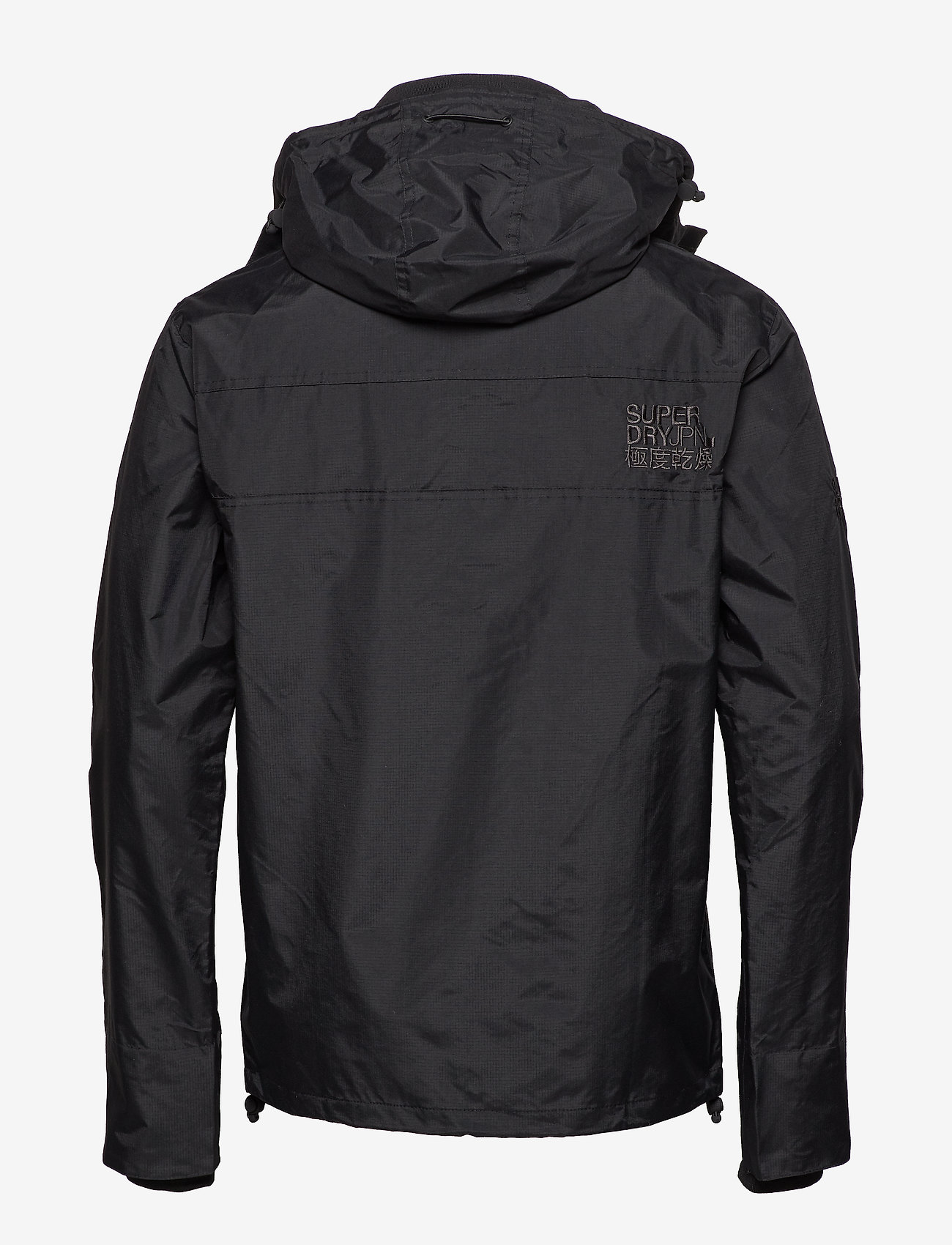 Superdry - TCH HOOD PRINT POPZIP WNDCHETR - black/mono camo - 3