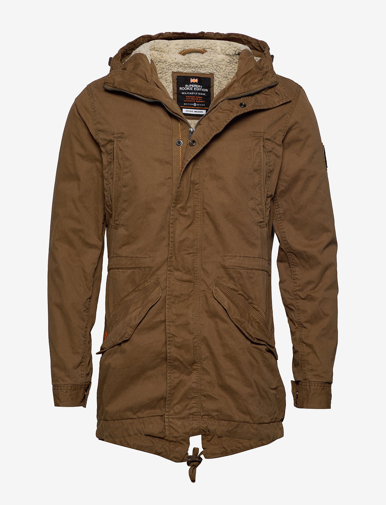 Superdry - NEW MILITARY PARKA - rusty gold - 0
