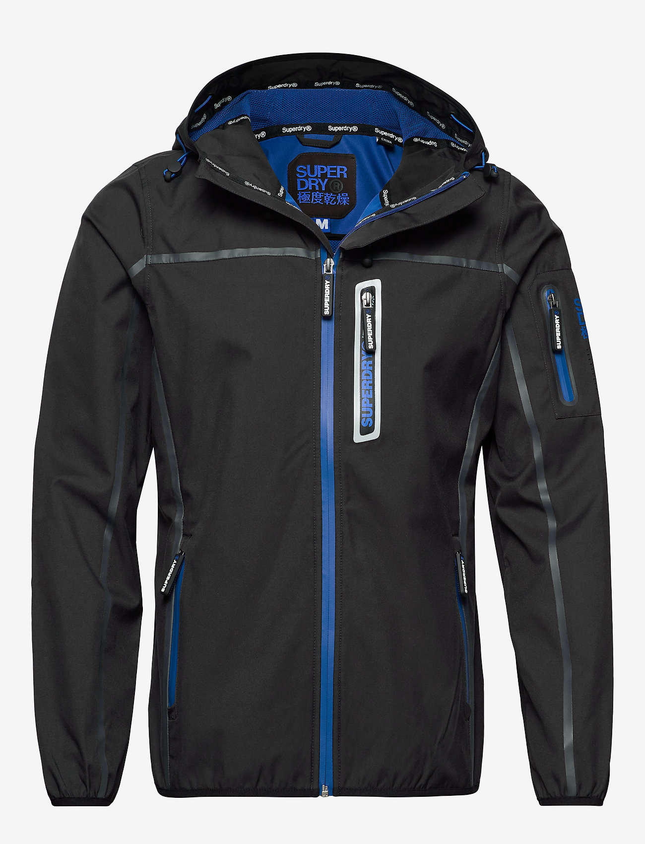Superdry - SPORT TRACKER - deep charcoal/bright blue - 0