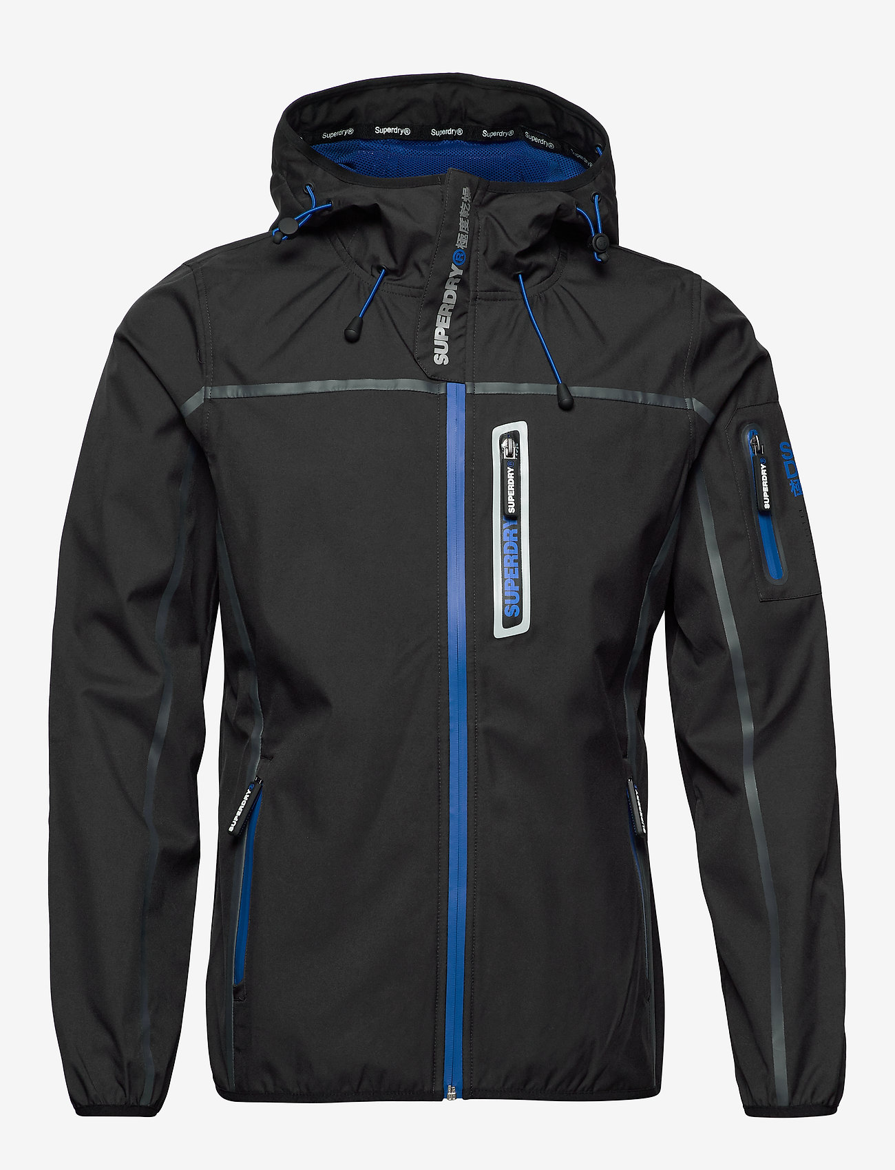 Superdry - SPORT TRACKER - deep charcoal/bright blue - 1